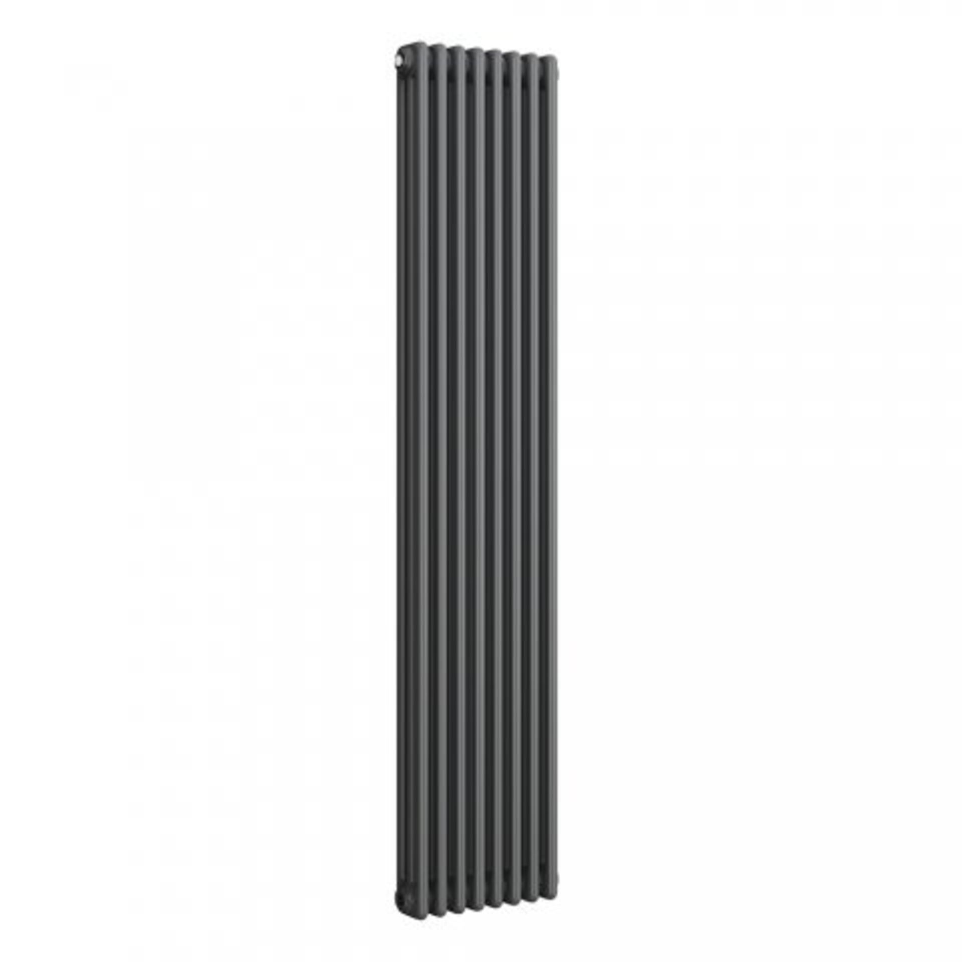 (I9) 1800x380mm Anthracite Triple Panel Vertical Colosseum Radiator - Roma Premium. RRP £599.98. - Image 4 of 5