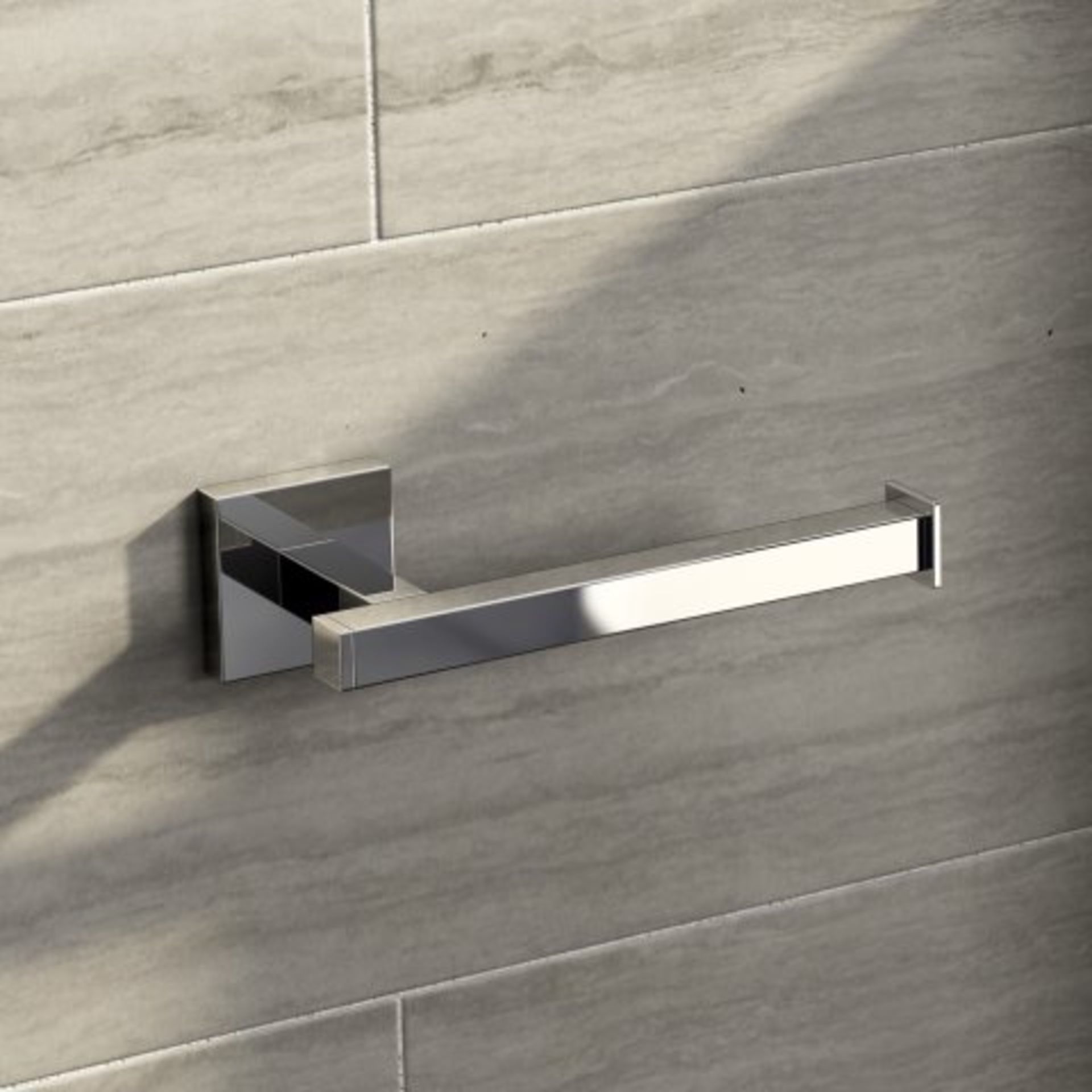 (I21) Jesmond Toilet Roll Holder Made with long lasting corrosion resistant materials this is an