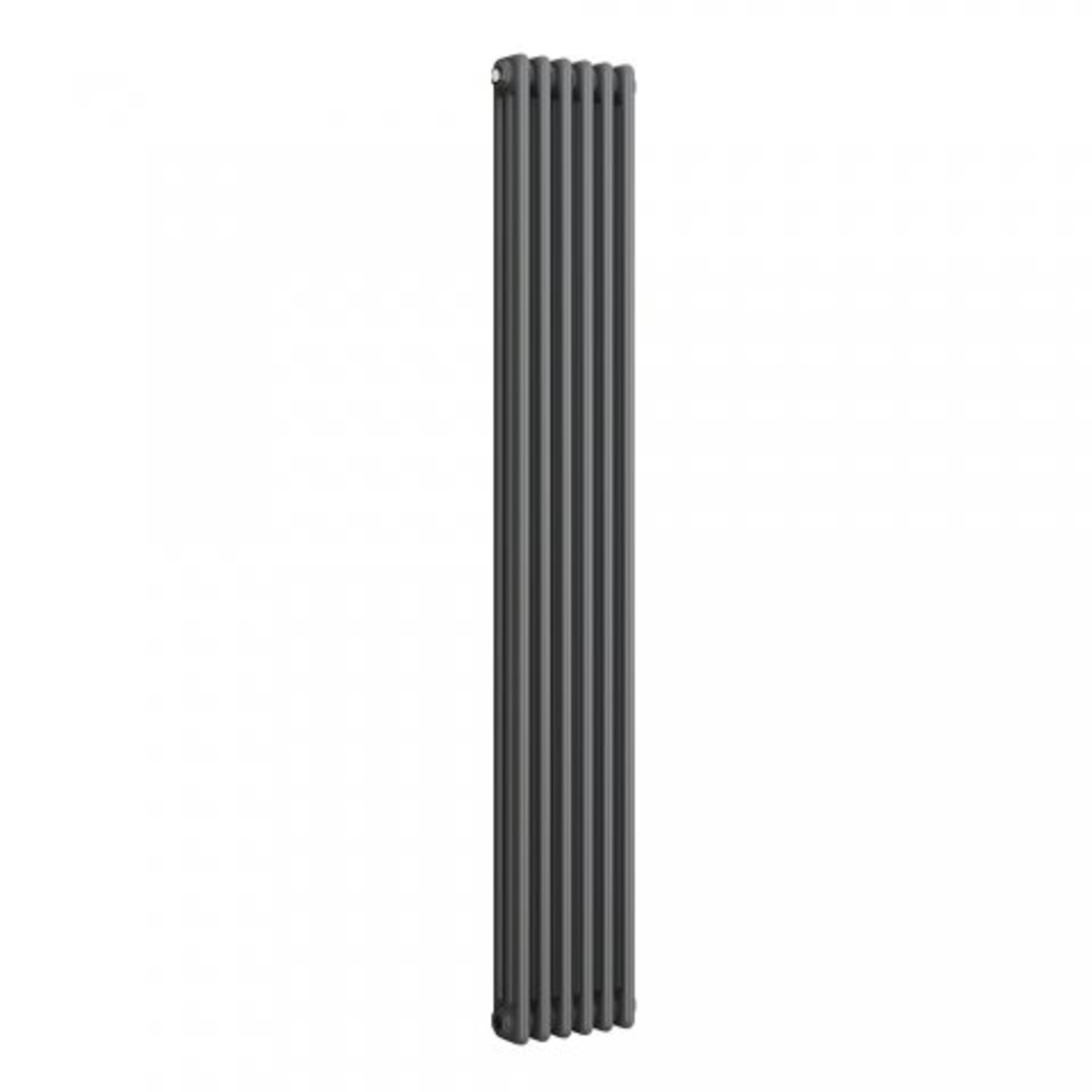 (I34) 1800x290mm Anthracite Triple Panel Vertical Colosseum Radiator - Roma Premium. RRP £494.99. - Image 5 of 5