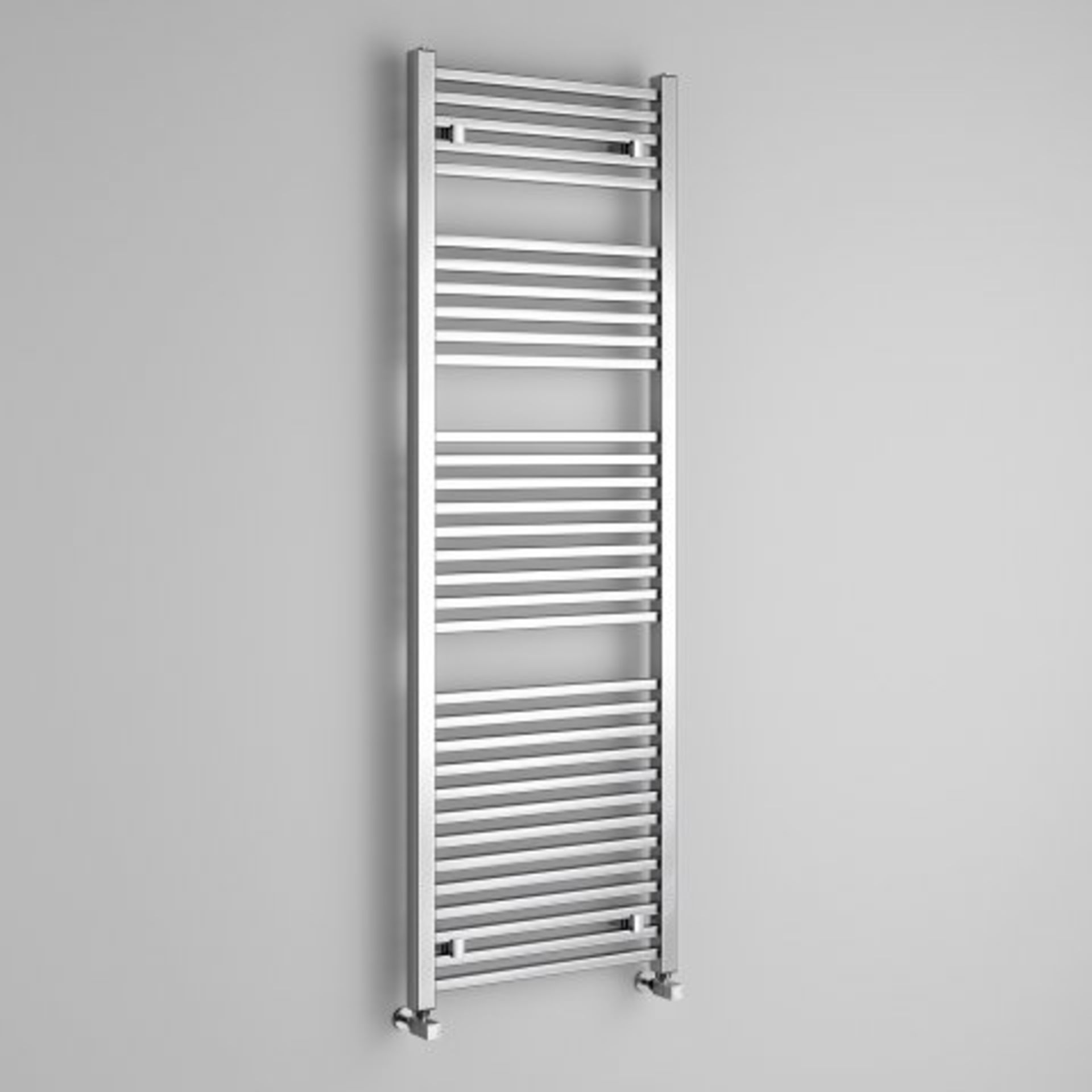 (I43) 1800x600mm Chrome Square Rail Ladder Towel Radiator - Virginia Premium. RRP £524.99. Our - Image 5 of 5