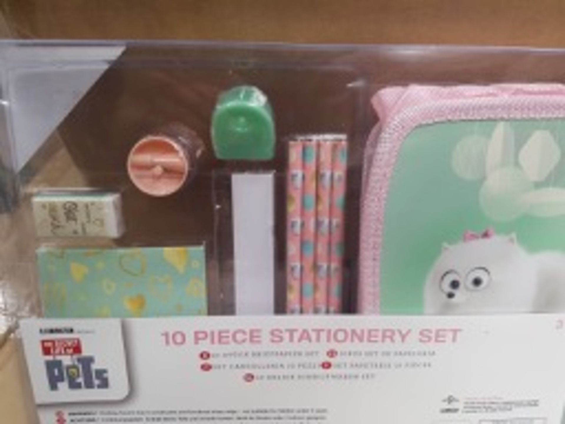 PALLET TO CONTAIN 216 x Brand New The Secret Life of Pets 10 Piece Stationary Set, includes: 4 - Image 2 of 2