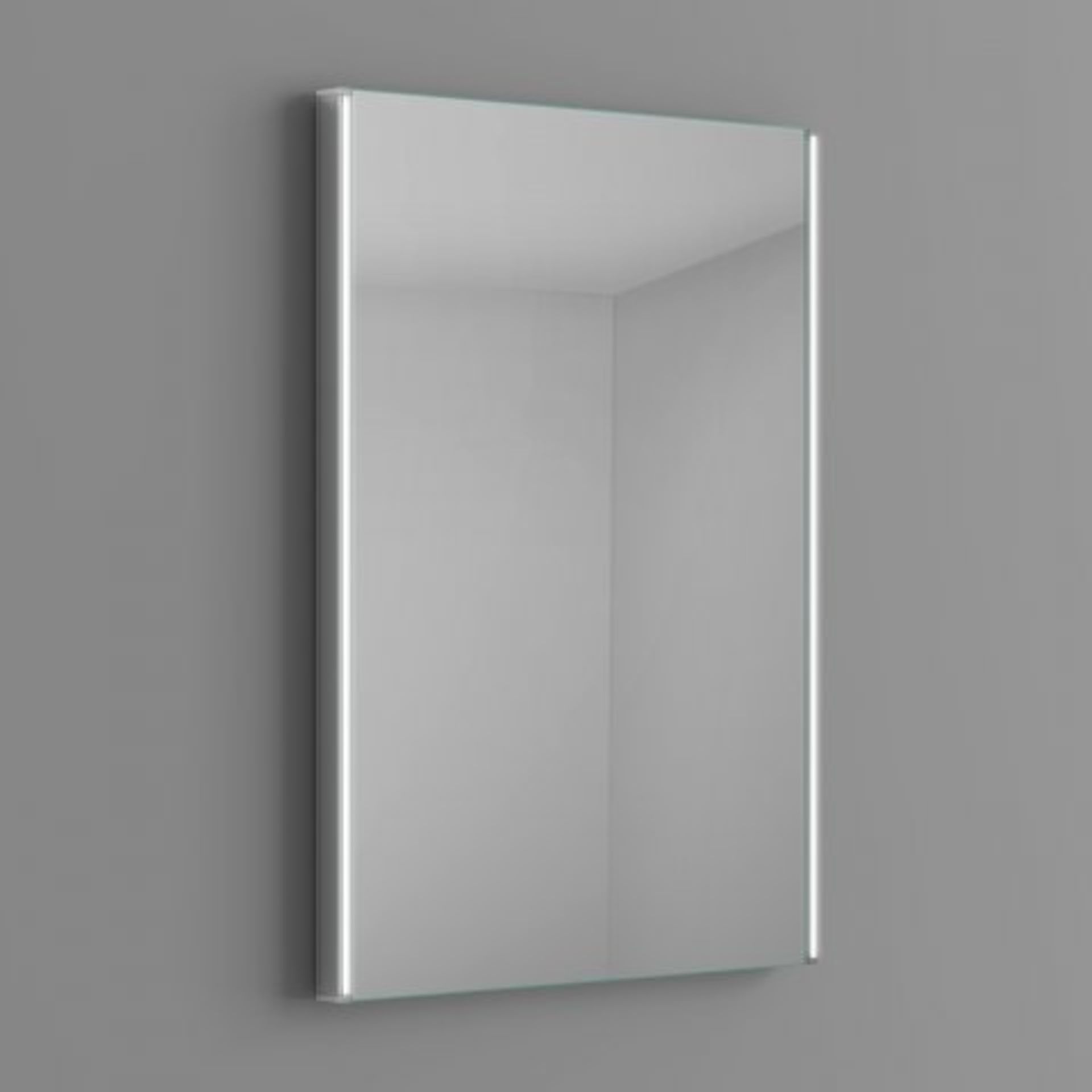 (N2) 500x700mm Lunar LED Mirror - Battery Operated Our ultra-flattering LED Battery Operated - Image 5 of 5