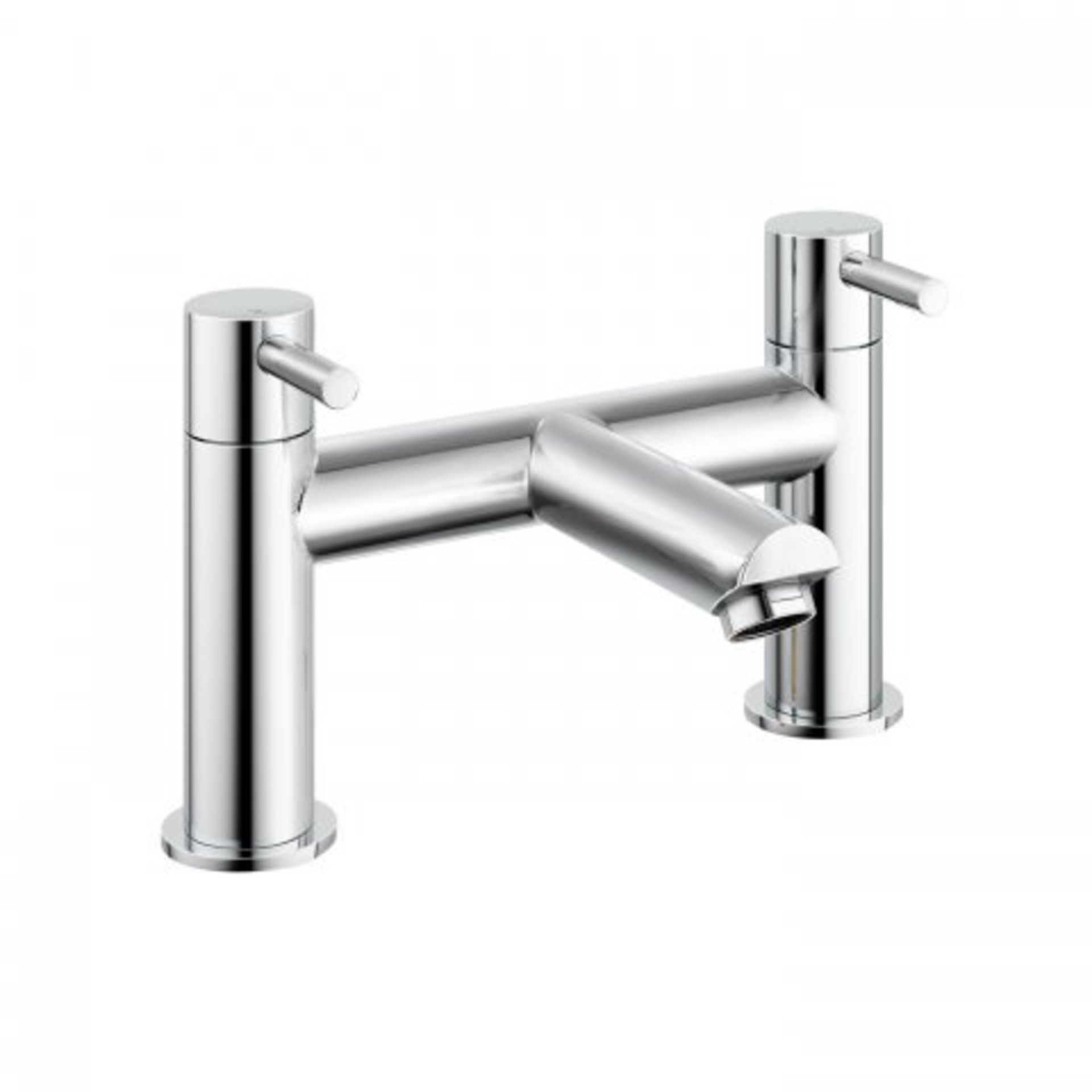(A23) Gladstone II Bath Filler Mixer Tap Presenting a contemporary design, this solid brass tap - Bild 2 aus 3