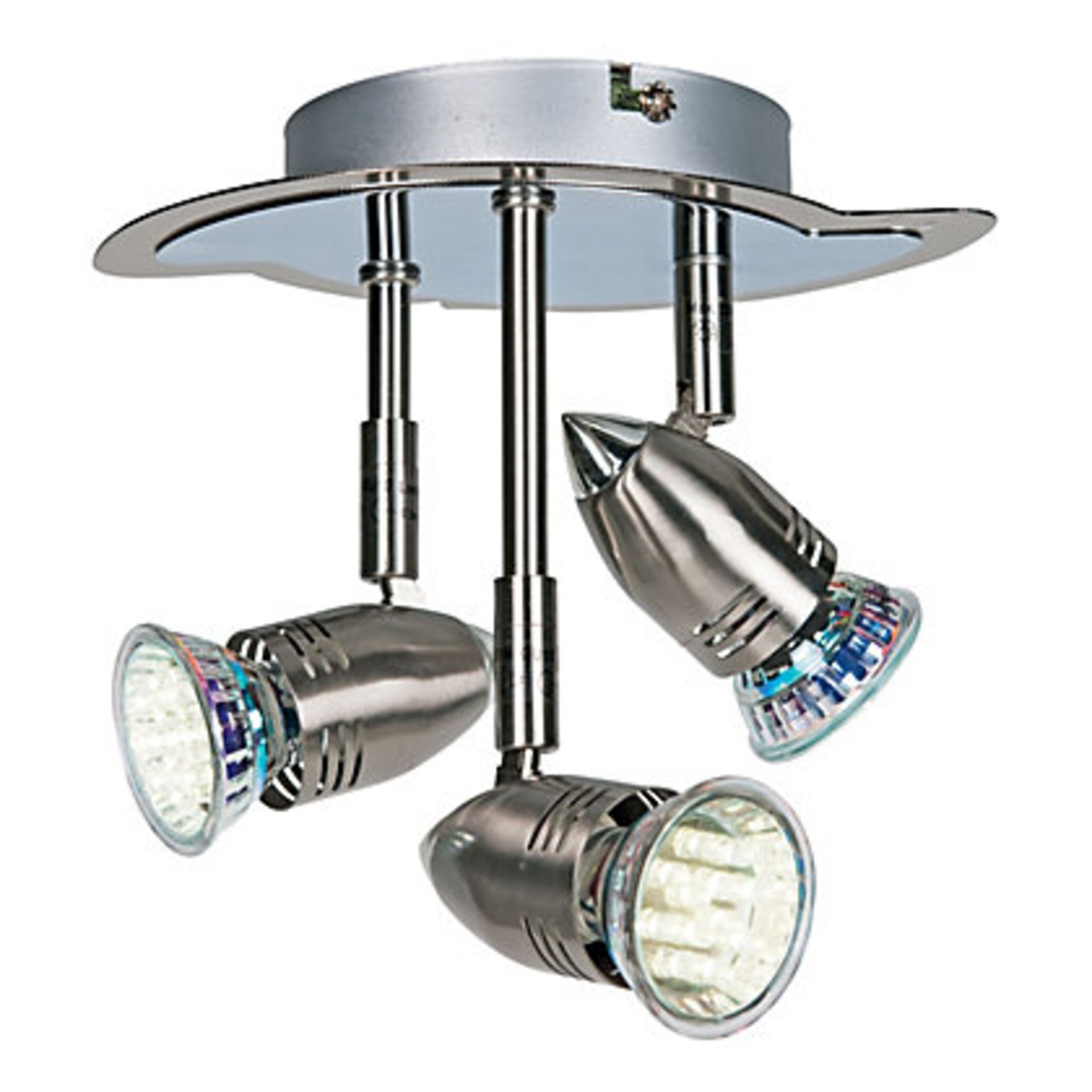 (N38) 3 x Norte Mini Drop 3 Rod Spotlight's. The Norte Mini Drop Rod Spotlight makes a change from