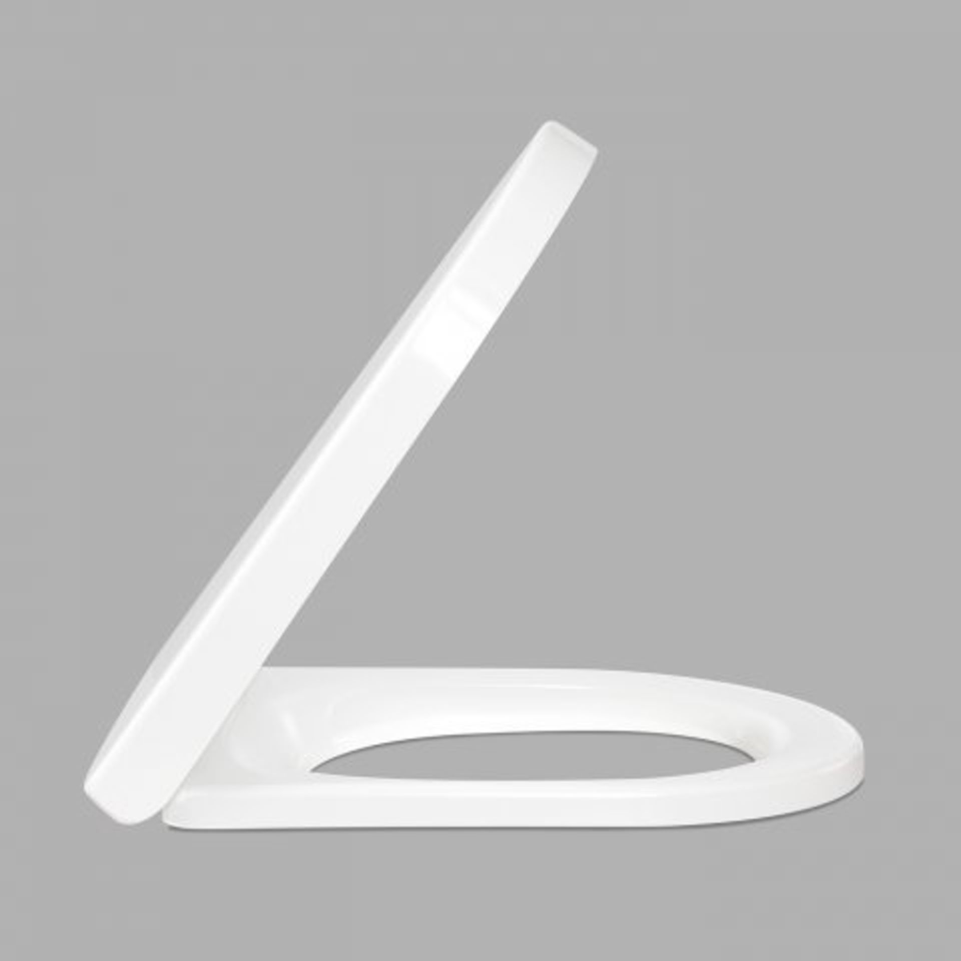 (A86) Lyon II Toilet Seat - Soft Closing Our luxury Lyon II Soft Close Toilet Seat is provided - Bild 2 aus 2