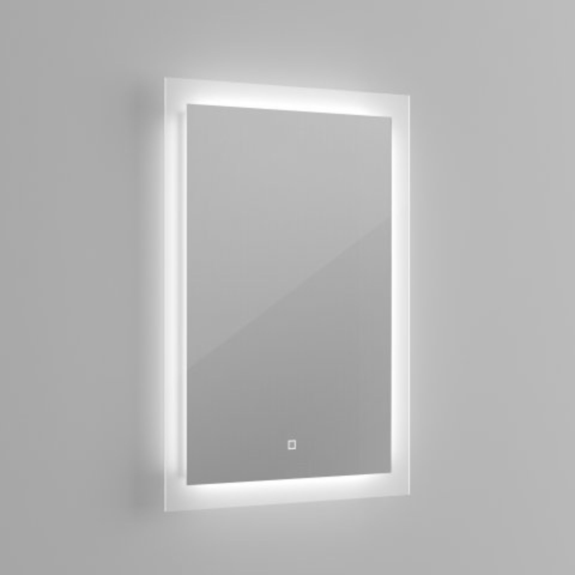 (138) 700x500mm Orion Illuminated LED Mirror - Switch Control. RRP £349.99. Light up your bathroom - Bild 2 aus 3