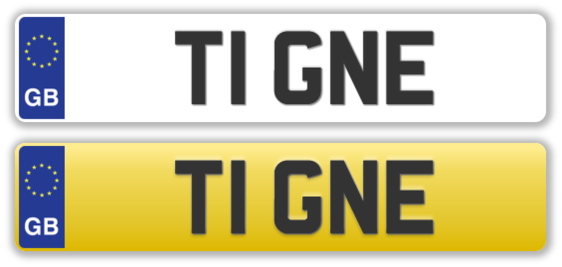 Cherished Plate - T1 GNE - No transfer fees. All registrations on retention and ready to transfer.