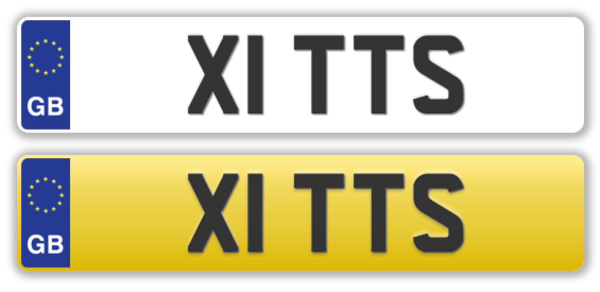 Cherished Plate - X1 TTS - No transfer fees. All registrations on retention and ready to transfer.