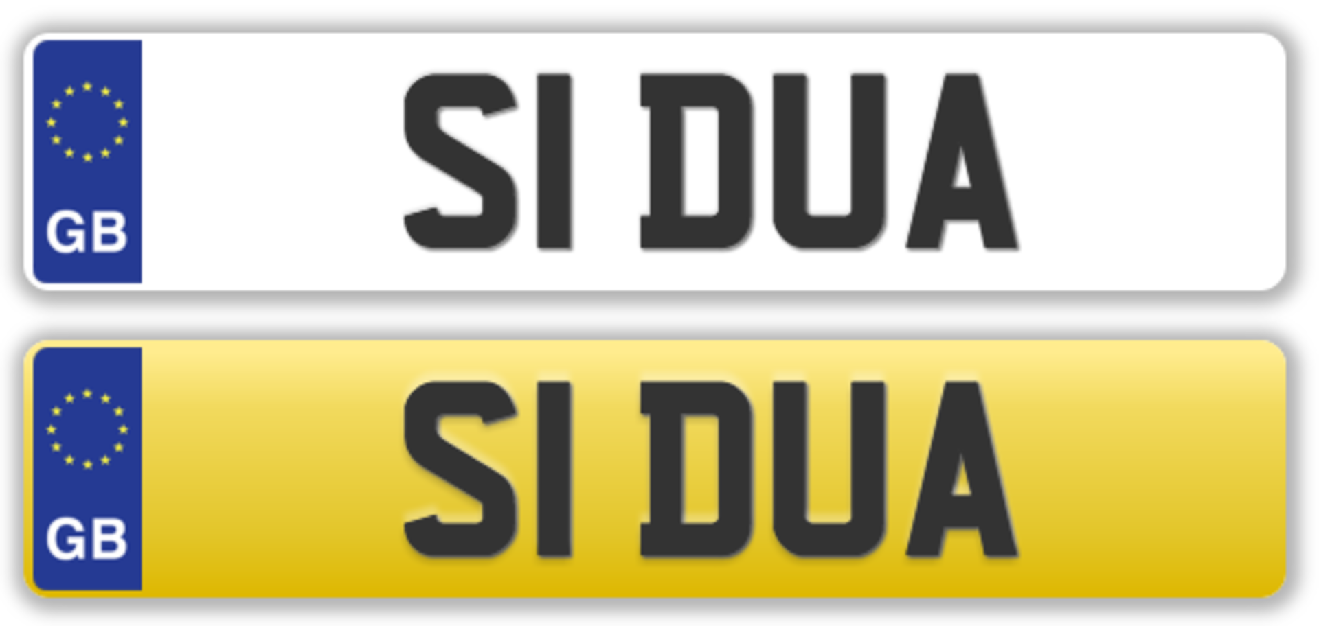 Cherished Plate - S1 DUA - No transfer fees. All registrations on retention and ready to transfer.