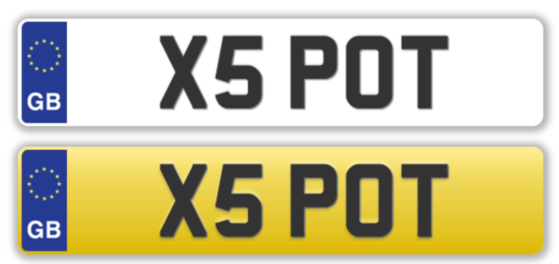 Cherished Plate - X5 POT - No transfer fees. All registrations on retention and ready to transfer.