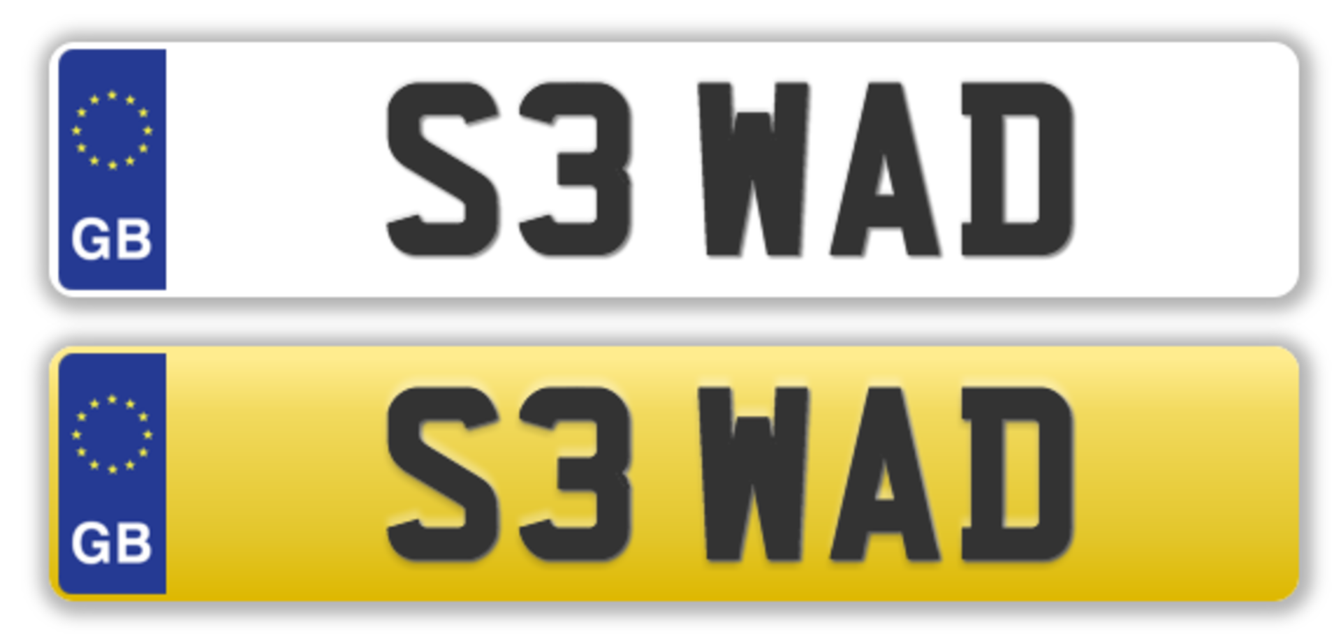 Cherished Plate - S3 WAD - No transfer fees. All registrations on retention and ready to transfer.