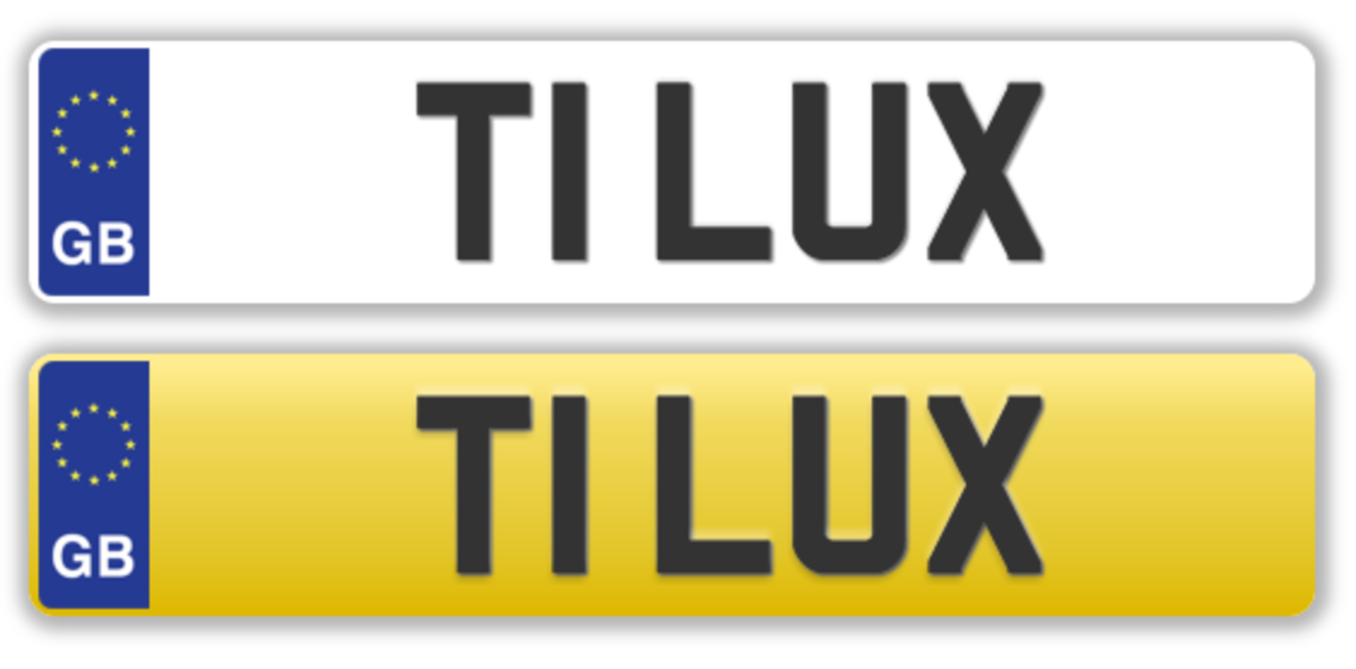 Cherished Plate - TI LUX - No transfer fees. All registrations on retention and ready to transfer.