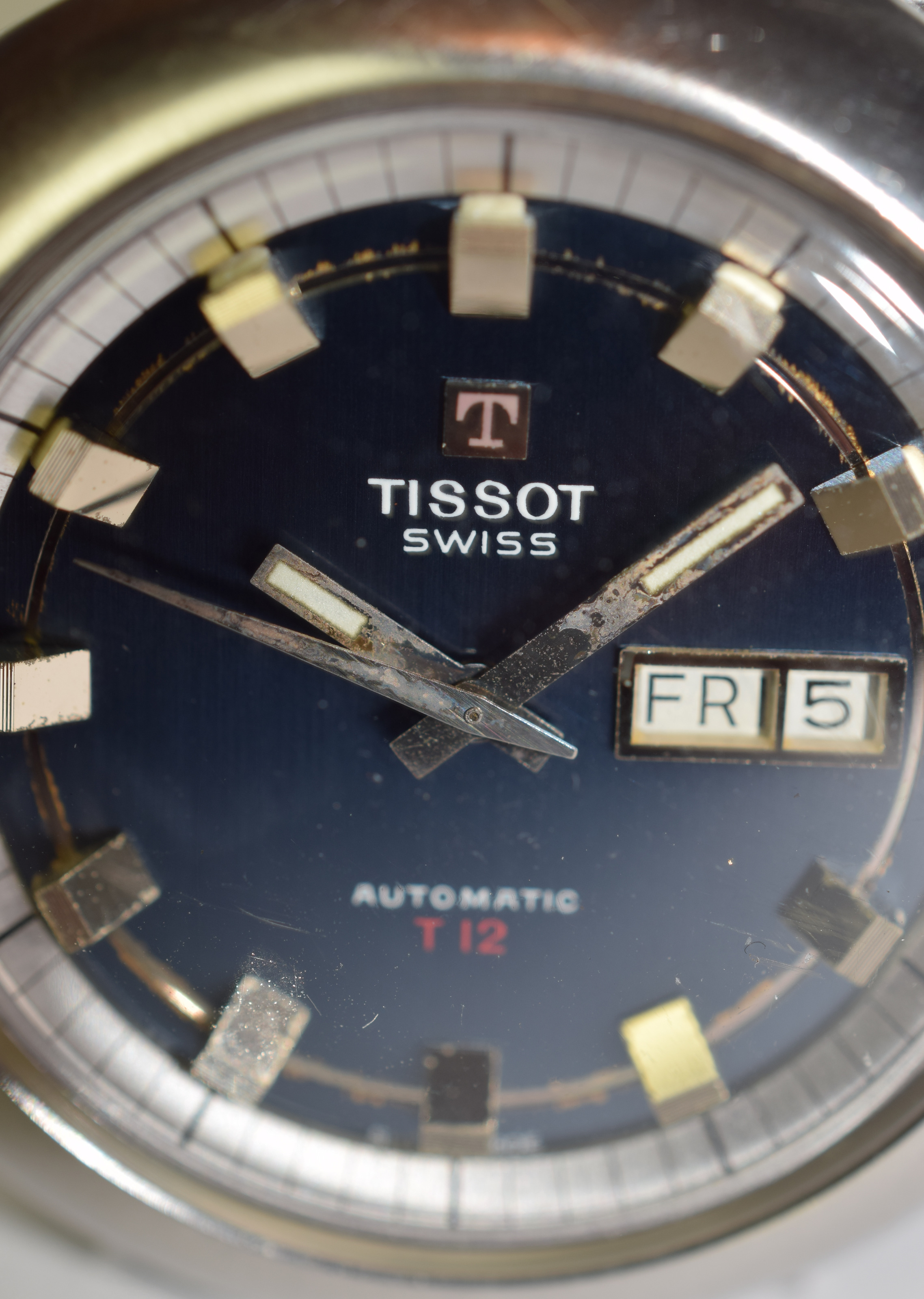 Tissot Automatic T12 On Stainless Steel Bracelet   Good automatic Tissot T12 running well. New - Image 2 of 5