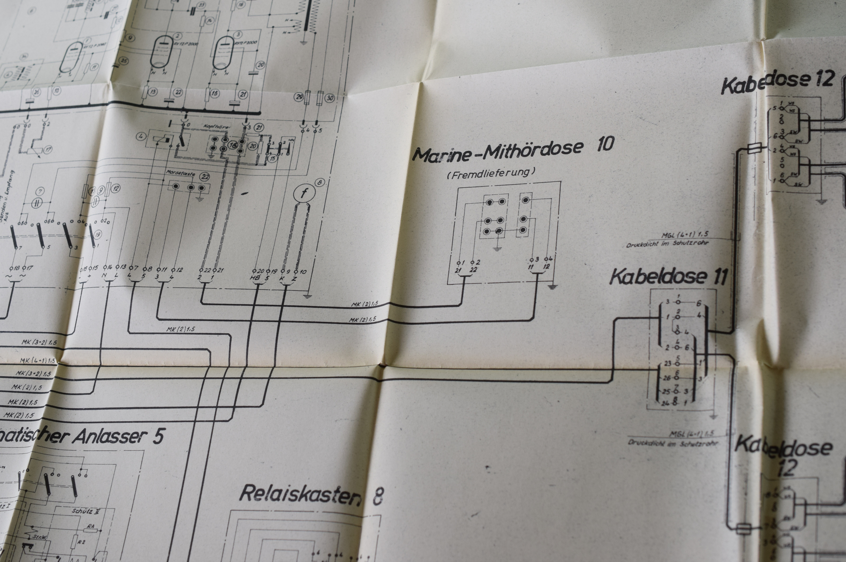 Extremely Rare WW2 German U Boat (U293) U Boat Sonar Manual   The 293 U-Boat was fitted with a Sonar - Image 8 of 10