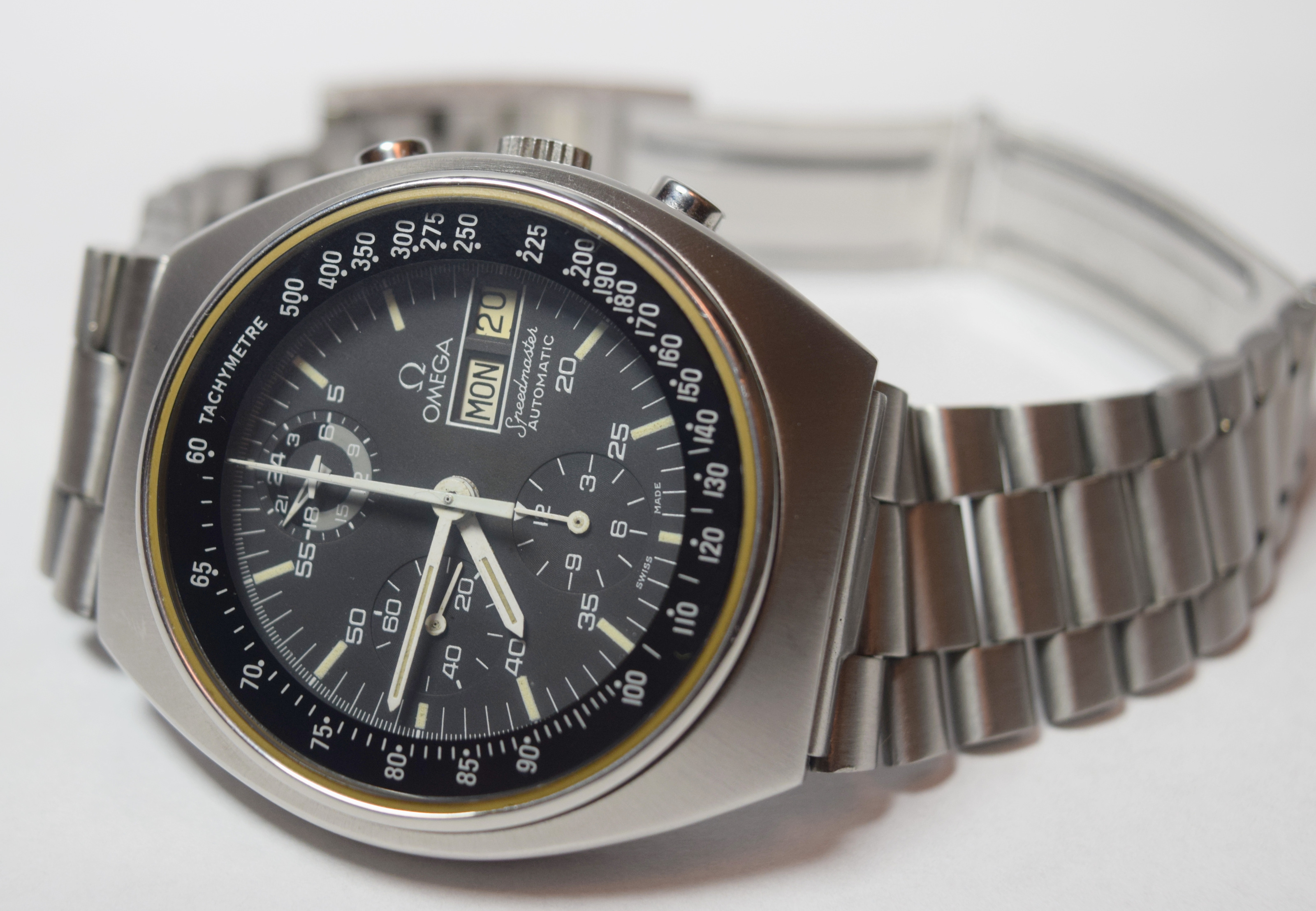 Omega Speedmaster Mk 4.5 caliber 1045 movement (based on Lemania 5100)   A rare Speedmaster Mk 4.5