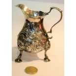 Excellent Georgian Silver Creamer With Hallmarks And Date Mark Showing 1744   Excellent Georgian