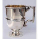 Walker & Hall Sheffield Silver Christening Tankard c1903   Standing just over 4 inches high and