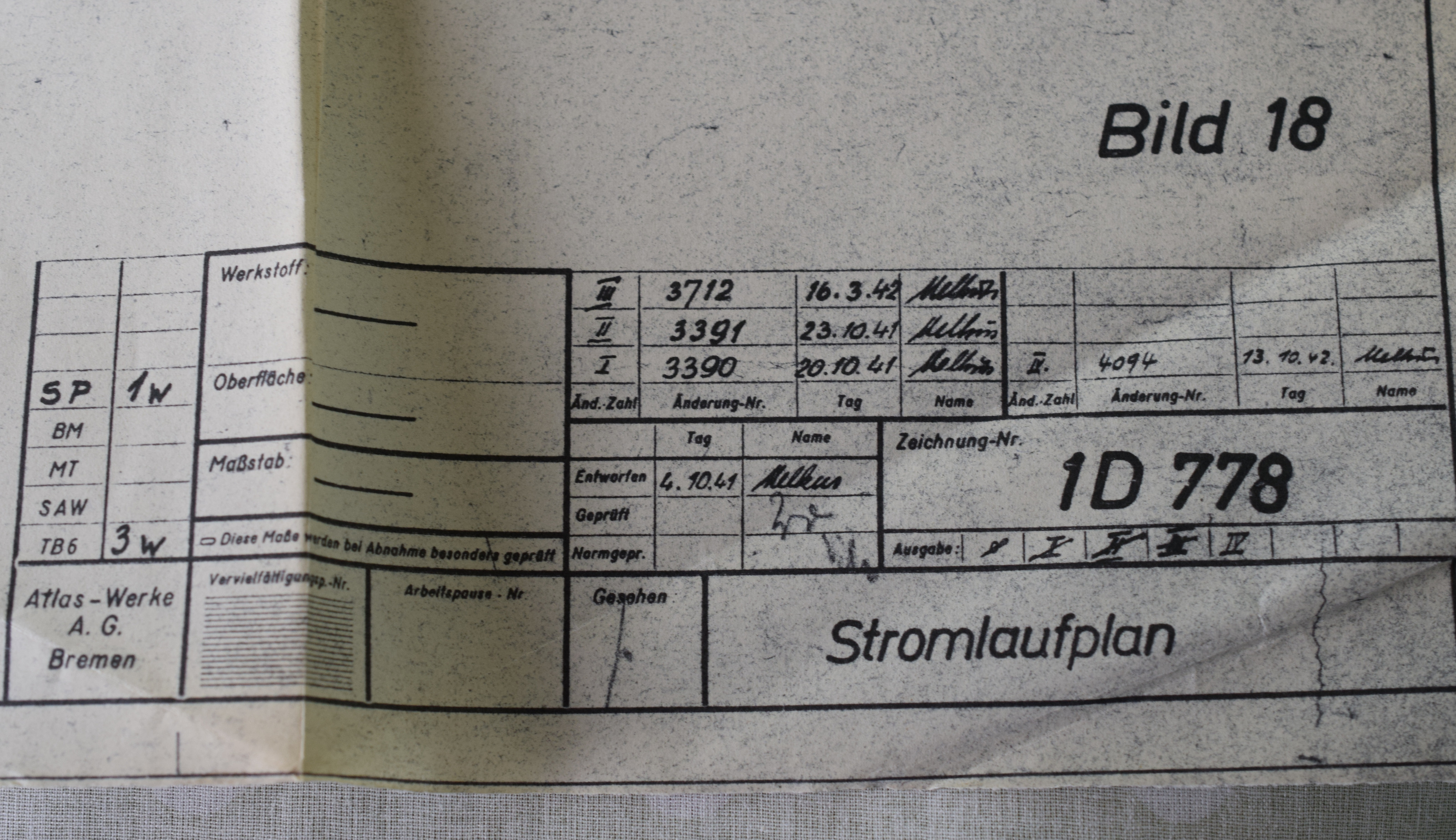 Extremely Rare WW2 German U Boat (U293) U Boat Sonar Manual   The 293 U-Boat was fitted with a Sonar - Image 9 of 10