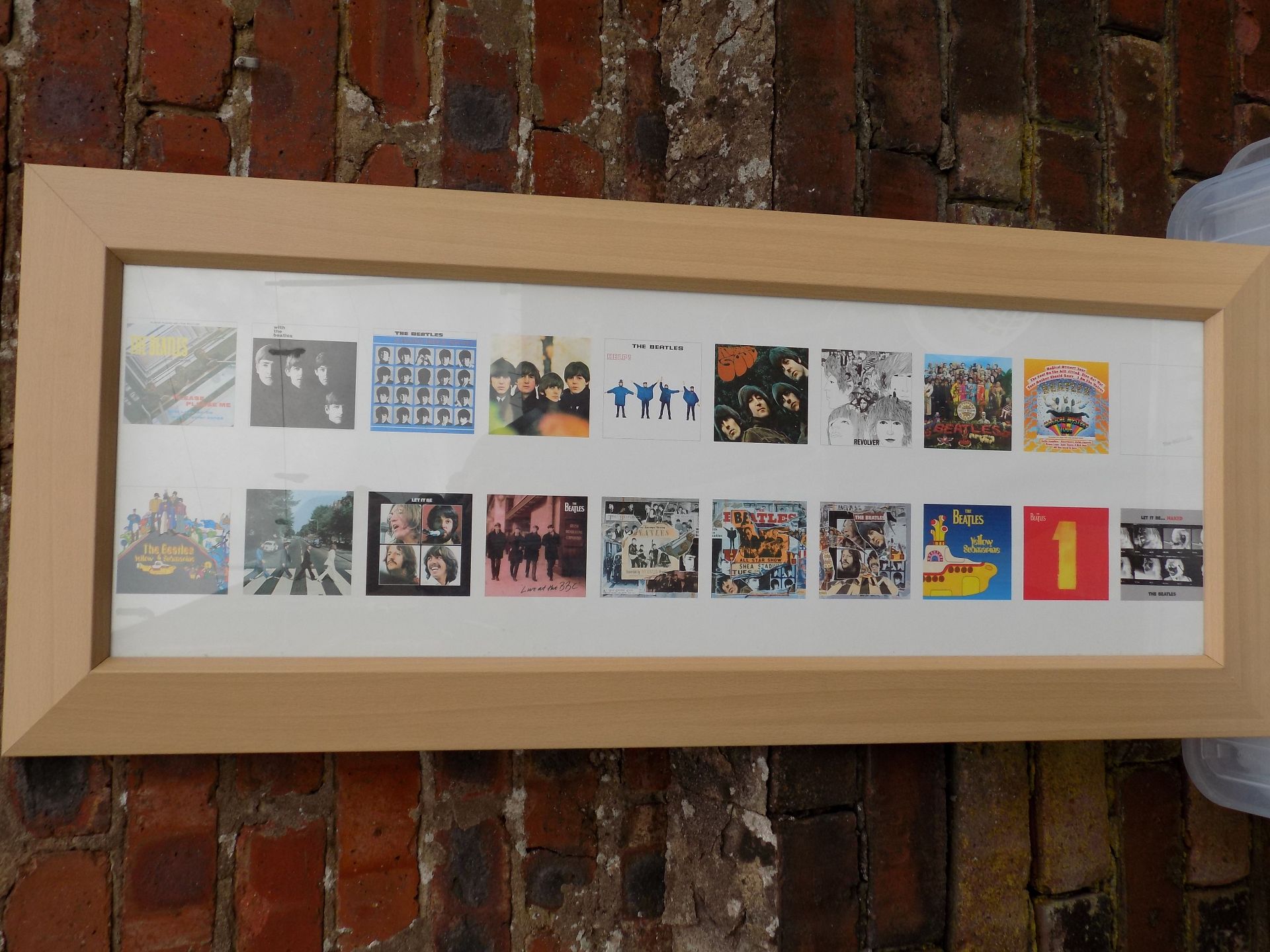 BEATLES FRAMED PRINT 1060 X 440cm