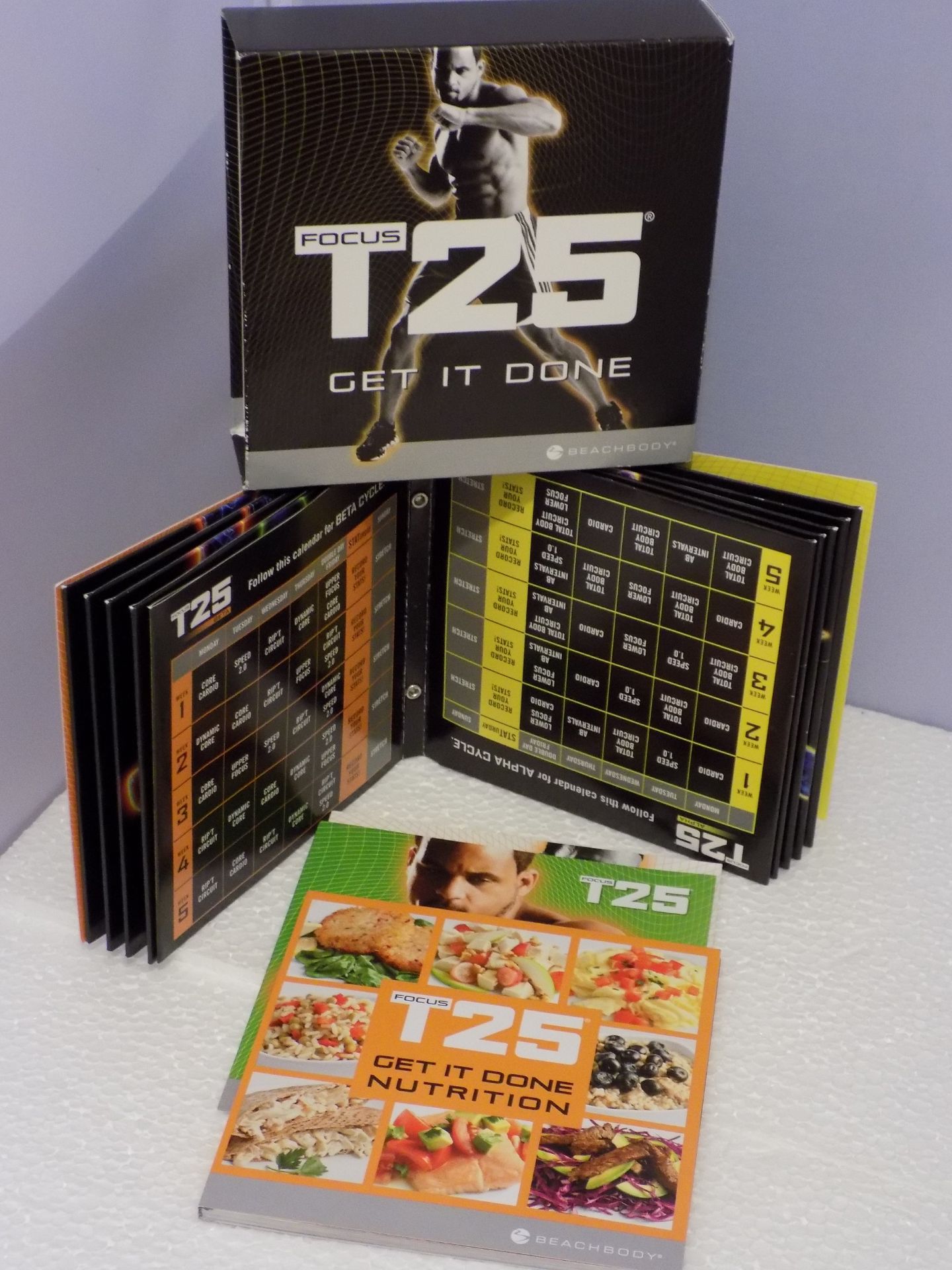 SHAUN T's FOCUS T25 HOME FITNESS DVD PACK