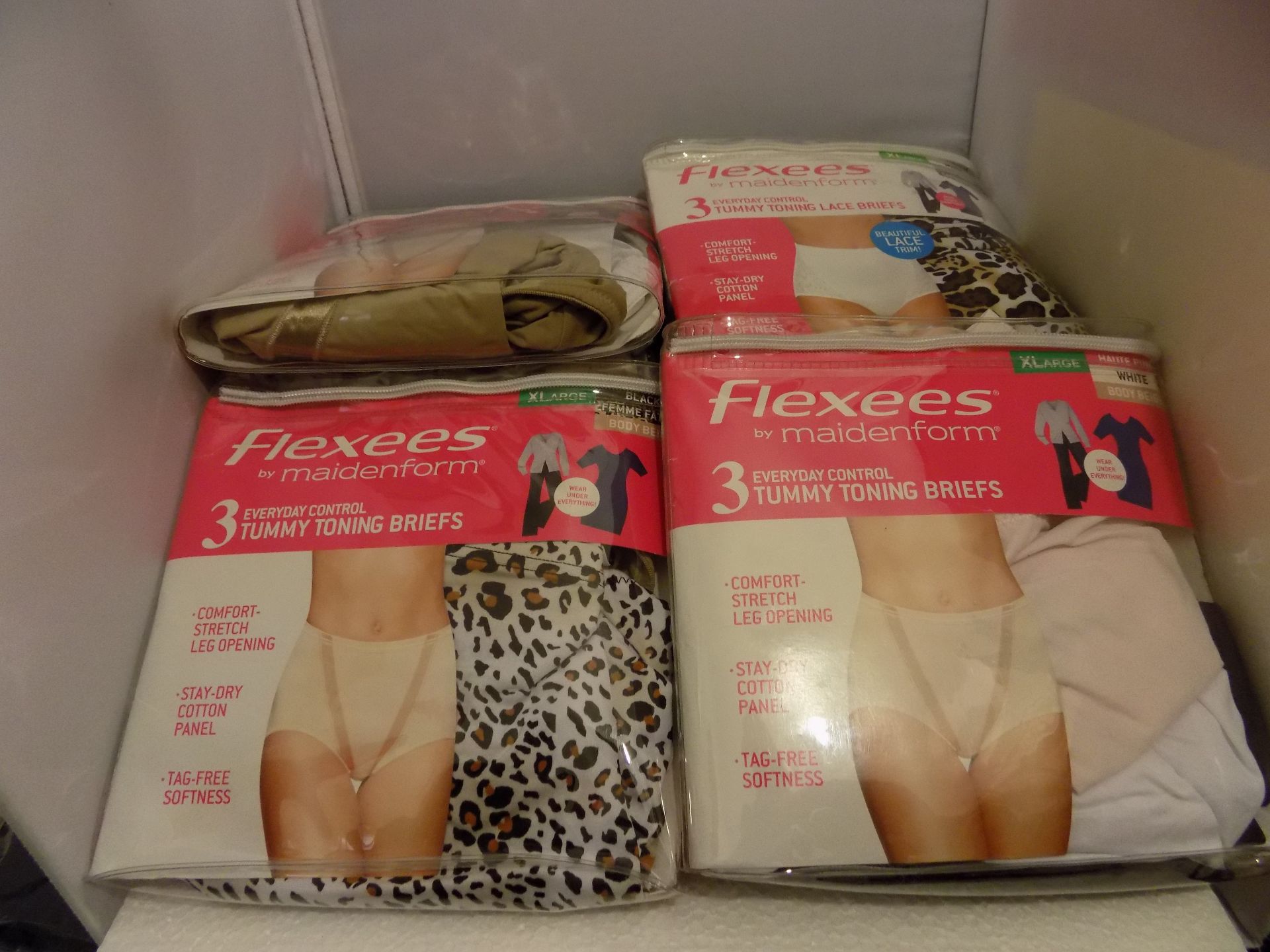 20 PAIRS OF FLEXEES TUMMY TONING KNICKERS