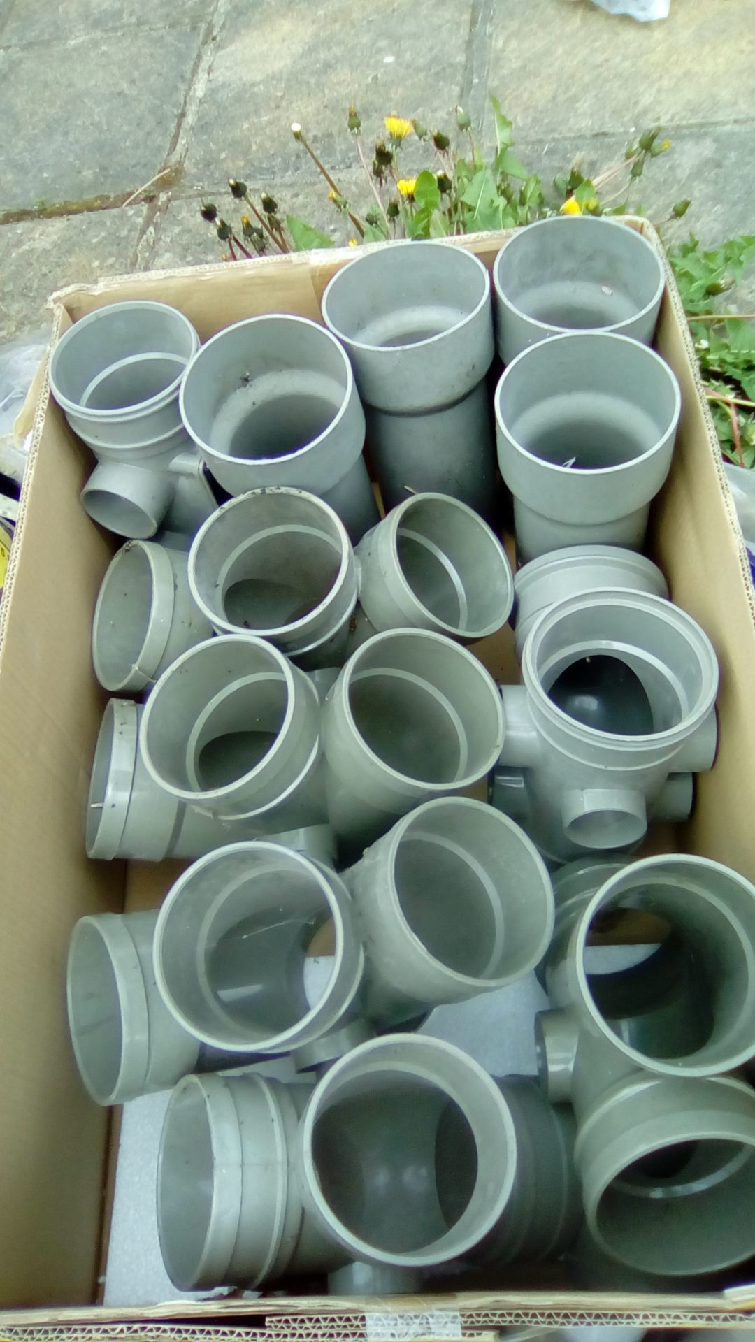 GEBERIT .HDPE  Industrial plumbing fittings 50 mm - 250 mm   1 Van Load of new industrial Plumbing