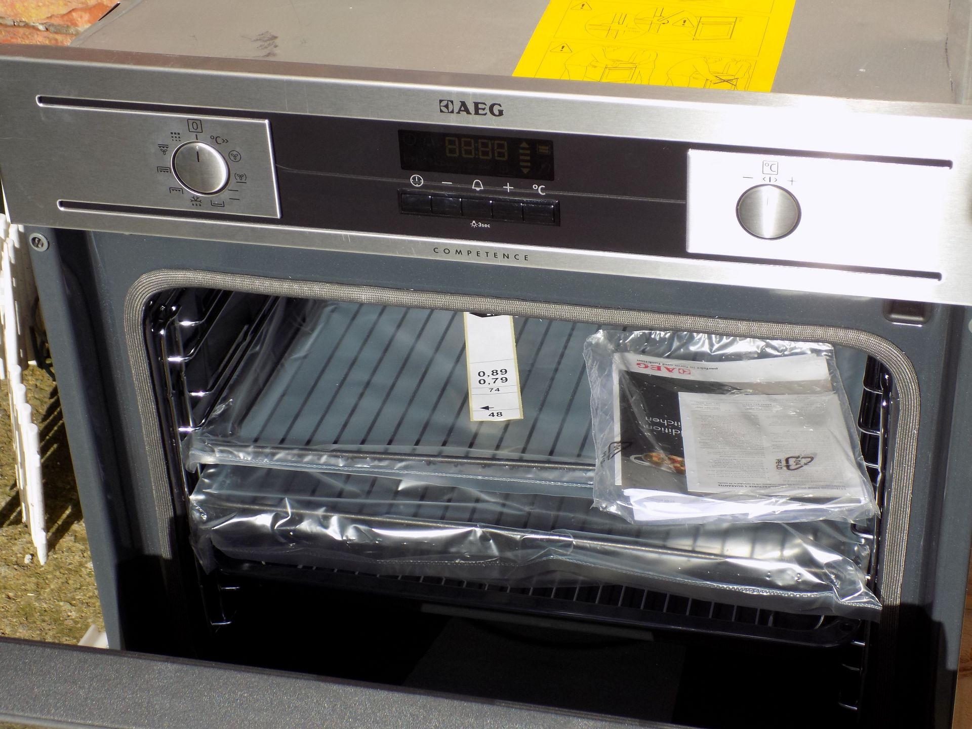AEG 5304001M ELECTRIC OVEN - Image 3 of 3