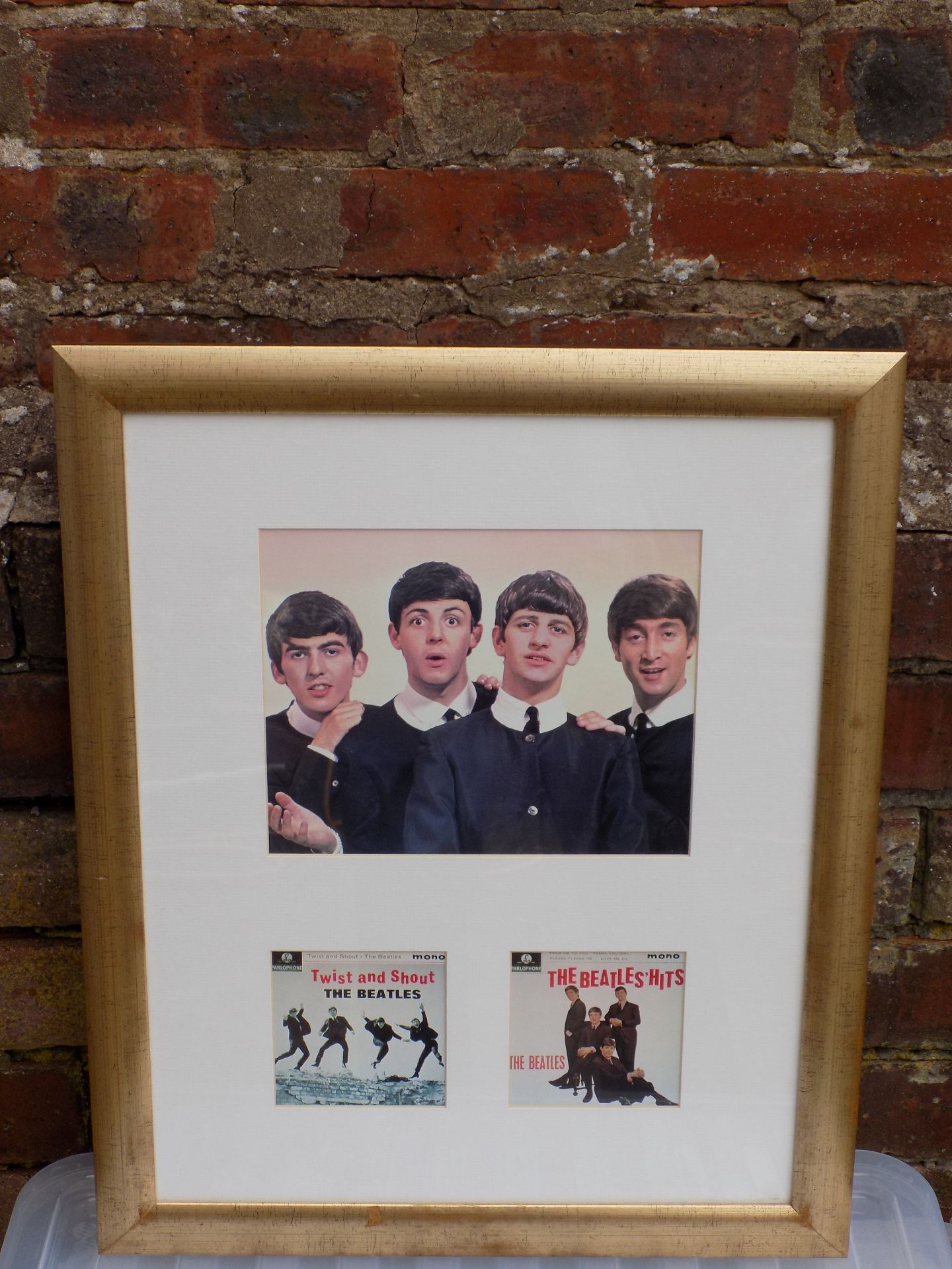 BEATLES FRAMED PRINT 460 X 570cm