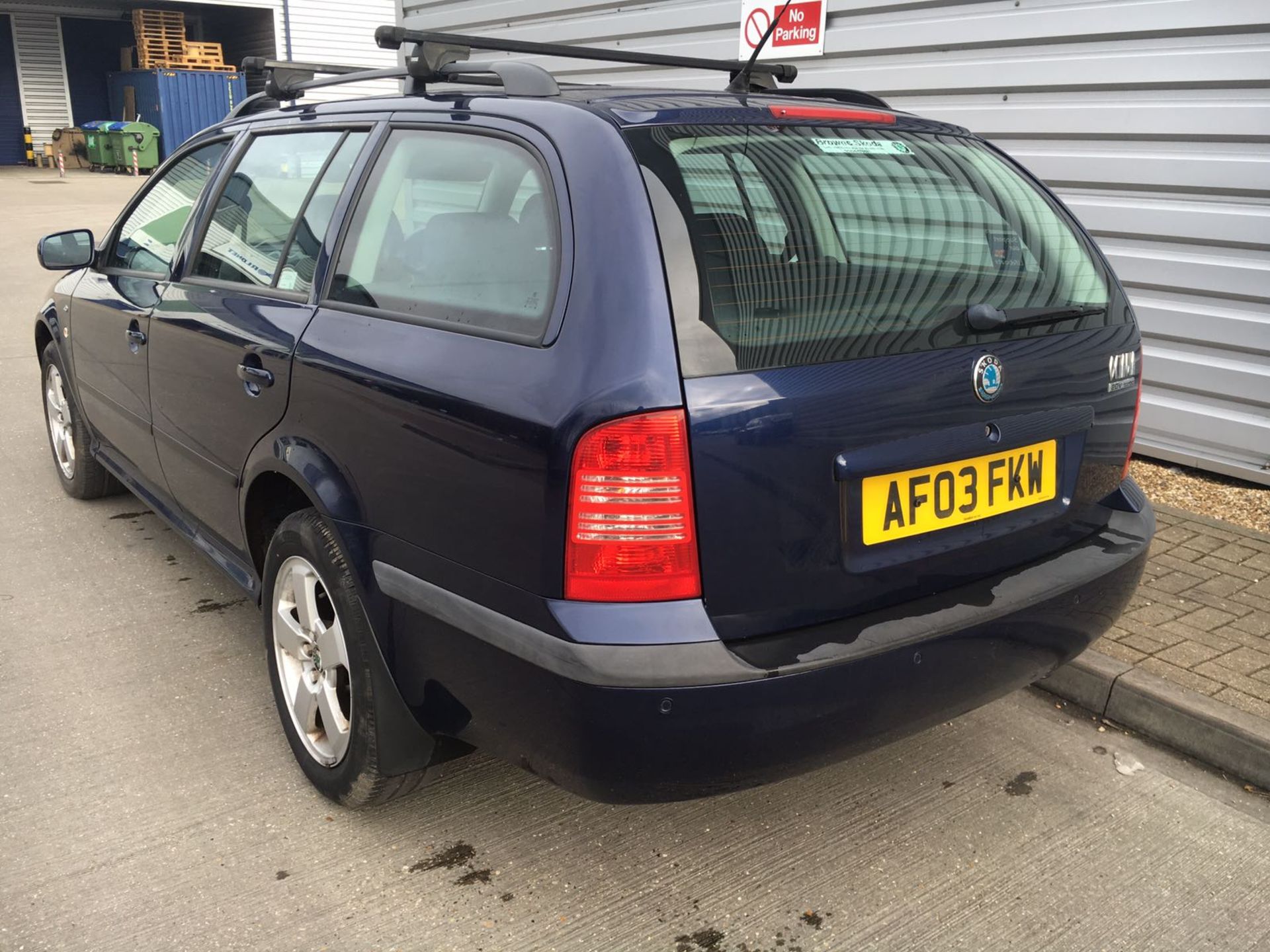 SKODA OCTAVIA 1.8 TURBO 20v ESTATE 2003/03 82,000 MILES MOT TILL 8th September FULL HISTORY - Image 4 of 12