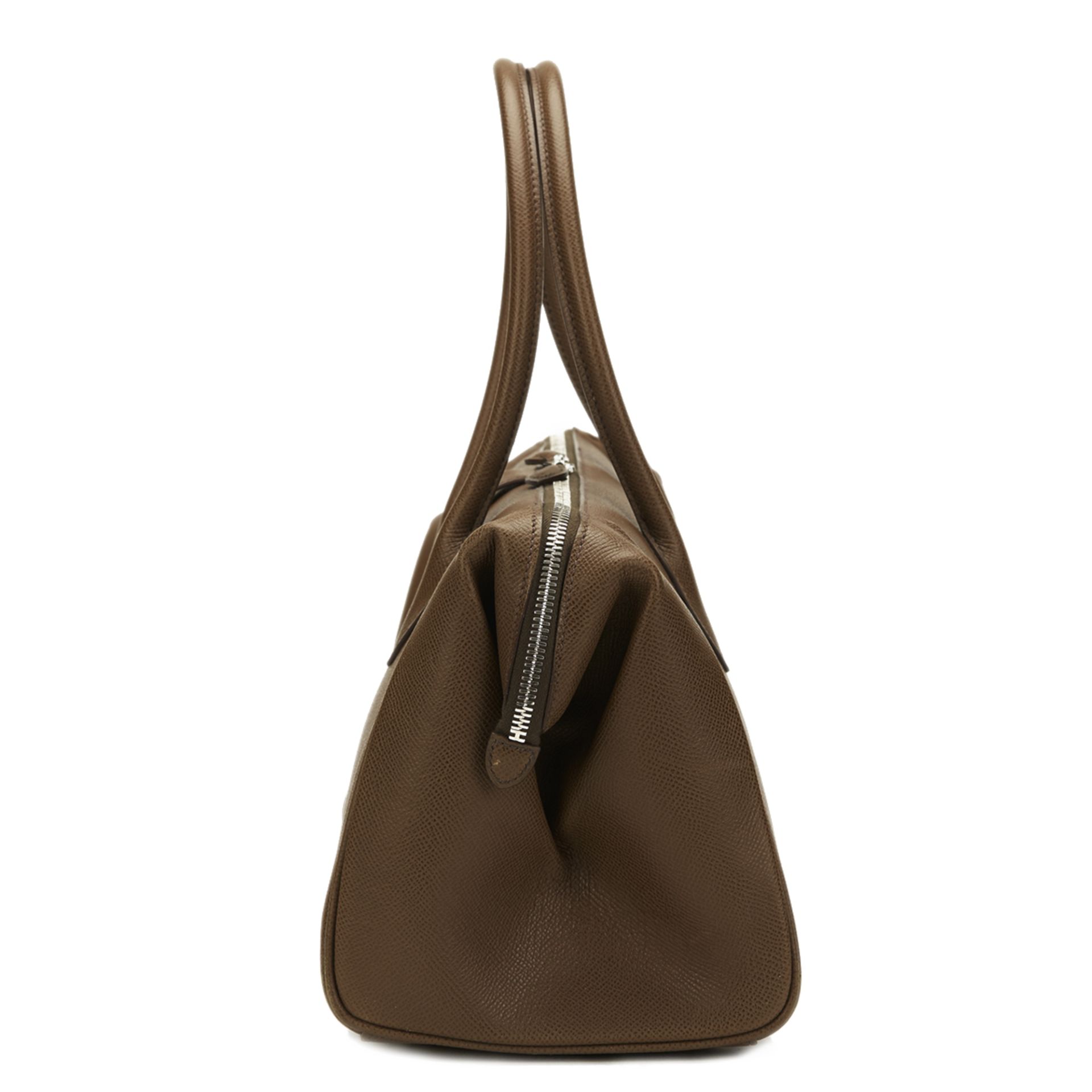 HERMES Paris Bombay , - Chocolate Epsom Leather Paris Bombay   TYPE Shoulder, Tote SERIAL NUMBER [K] - Image 13 of 15