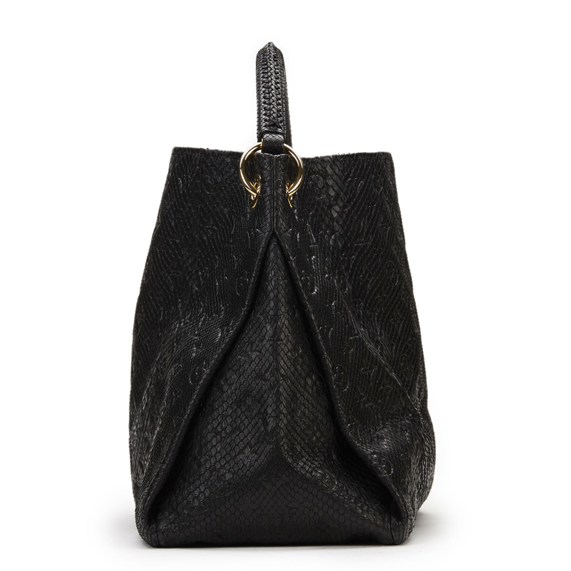 LOUIS VUITTON Artsy PM , - Black Python Embossed Monogram Artsy PM   TYPE Shoulder, Shopper, Tote - Image 2 of 11