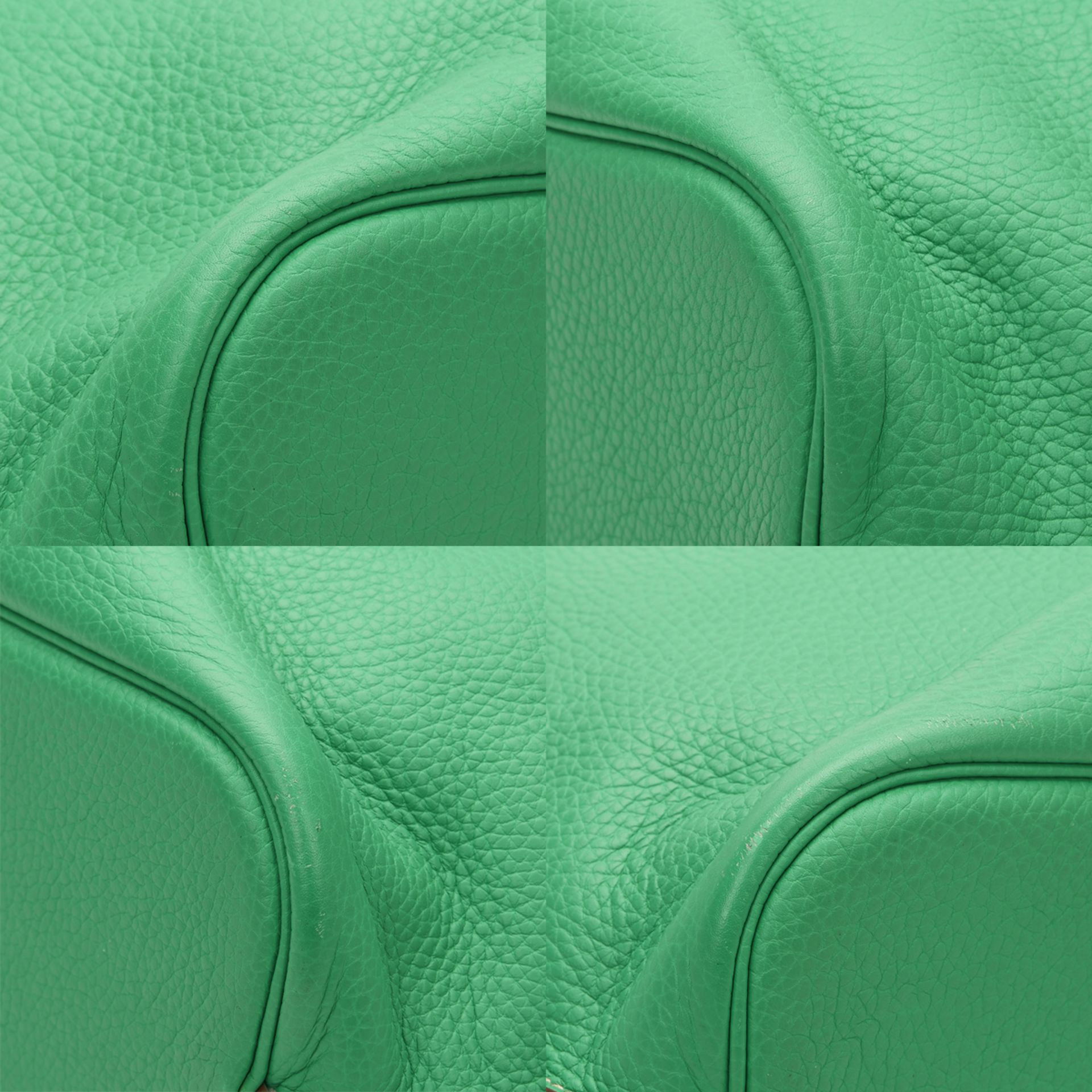 HERMES So Kelly 26 , - Menthe Clemence Leather So Kelly 26   TYPE Shoulder, Tote SERIAL NUMBER [Q] - Image 10 of 10