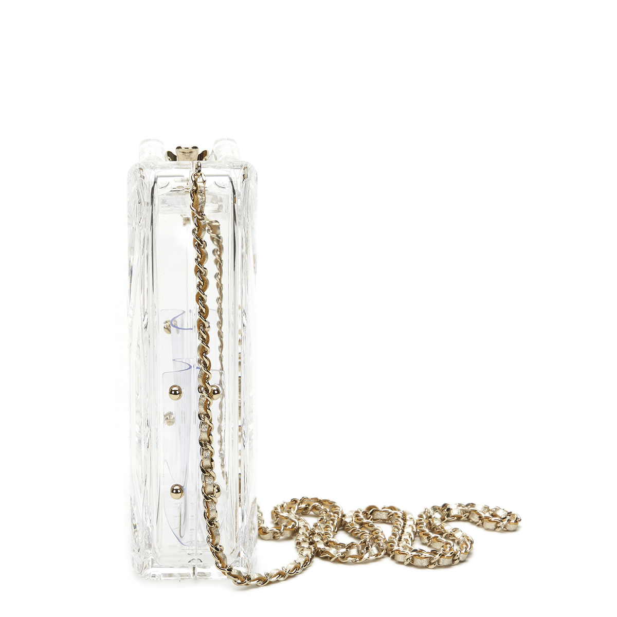 CHANEL Gas Can Minaudiere , - Clear Plexiglass Dubai by Night Gas Can Minaudiere   TYPE Shoulder, - Image 5 of 13
