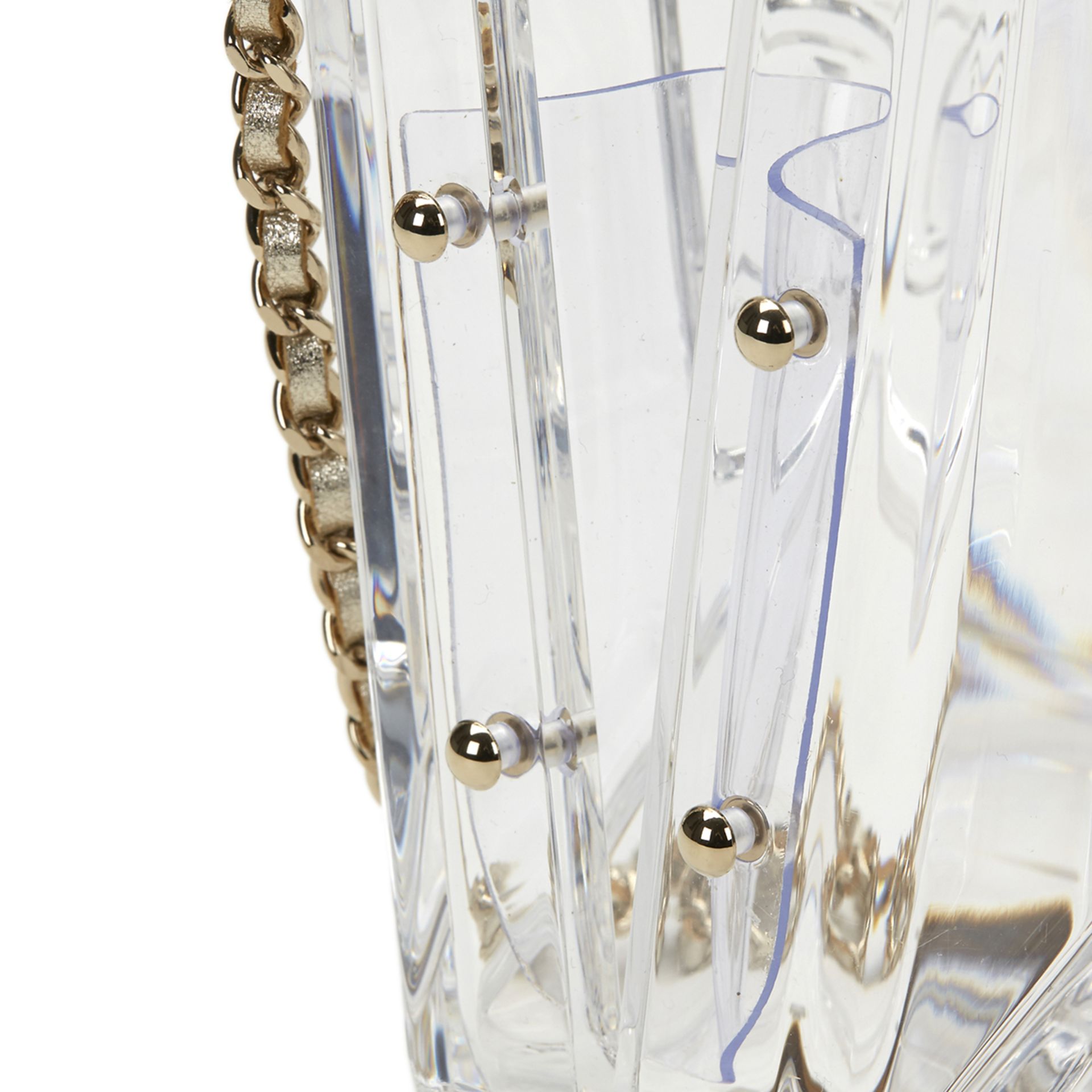 CHANEL Gas Can Minaudiere , - Clear Plexiglass Dubai by Night Gas Can Minaudiere   TYPE Shoulder, - Image 8 of 13
