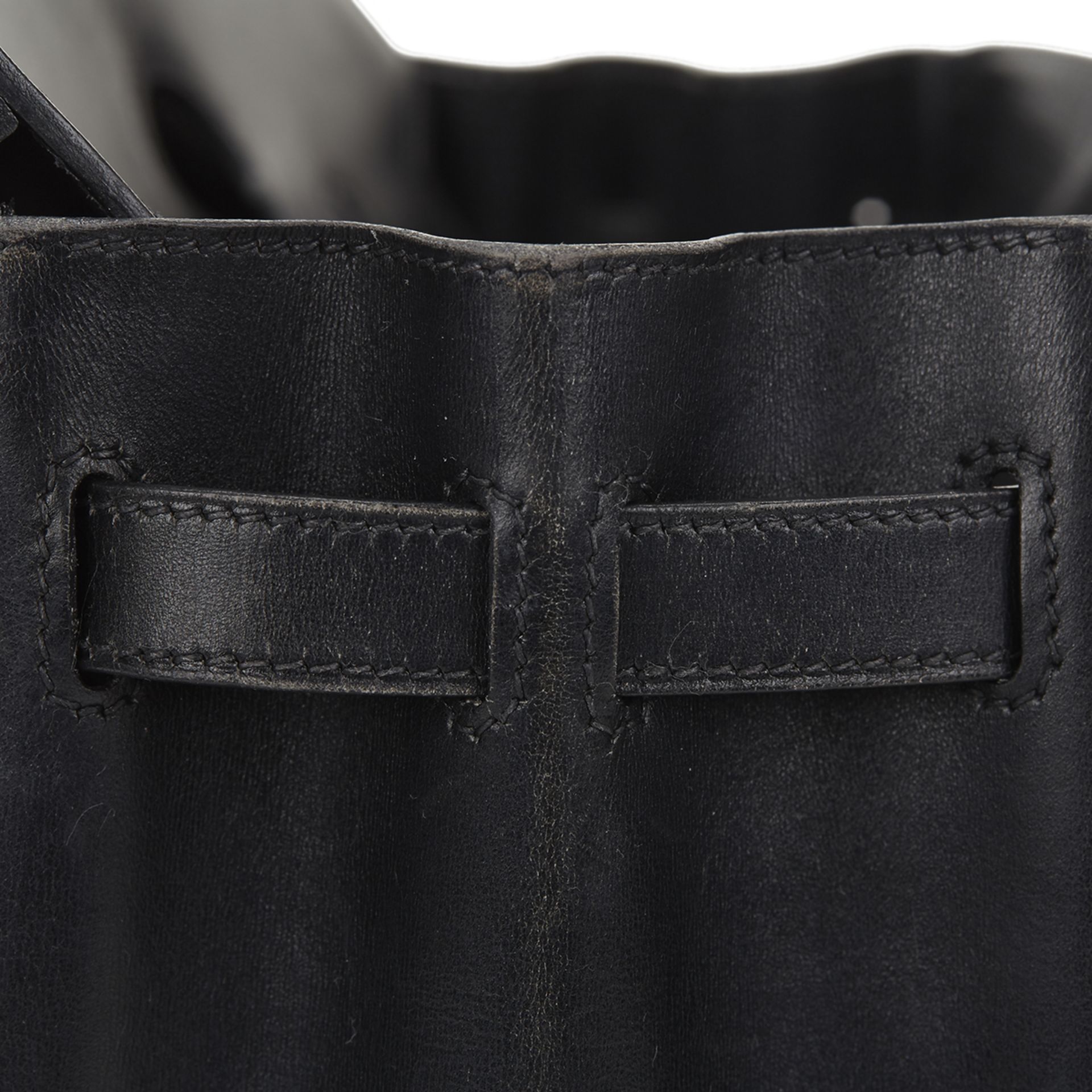 HERMES Birkin 30cm , - Black Box Calf Leather Birkin 30cm   TYPE Tote SERIAL NUMBER [E] YEAR - Image 23 of 26