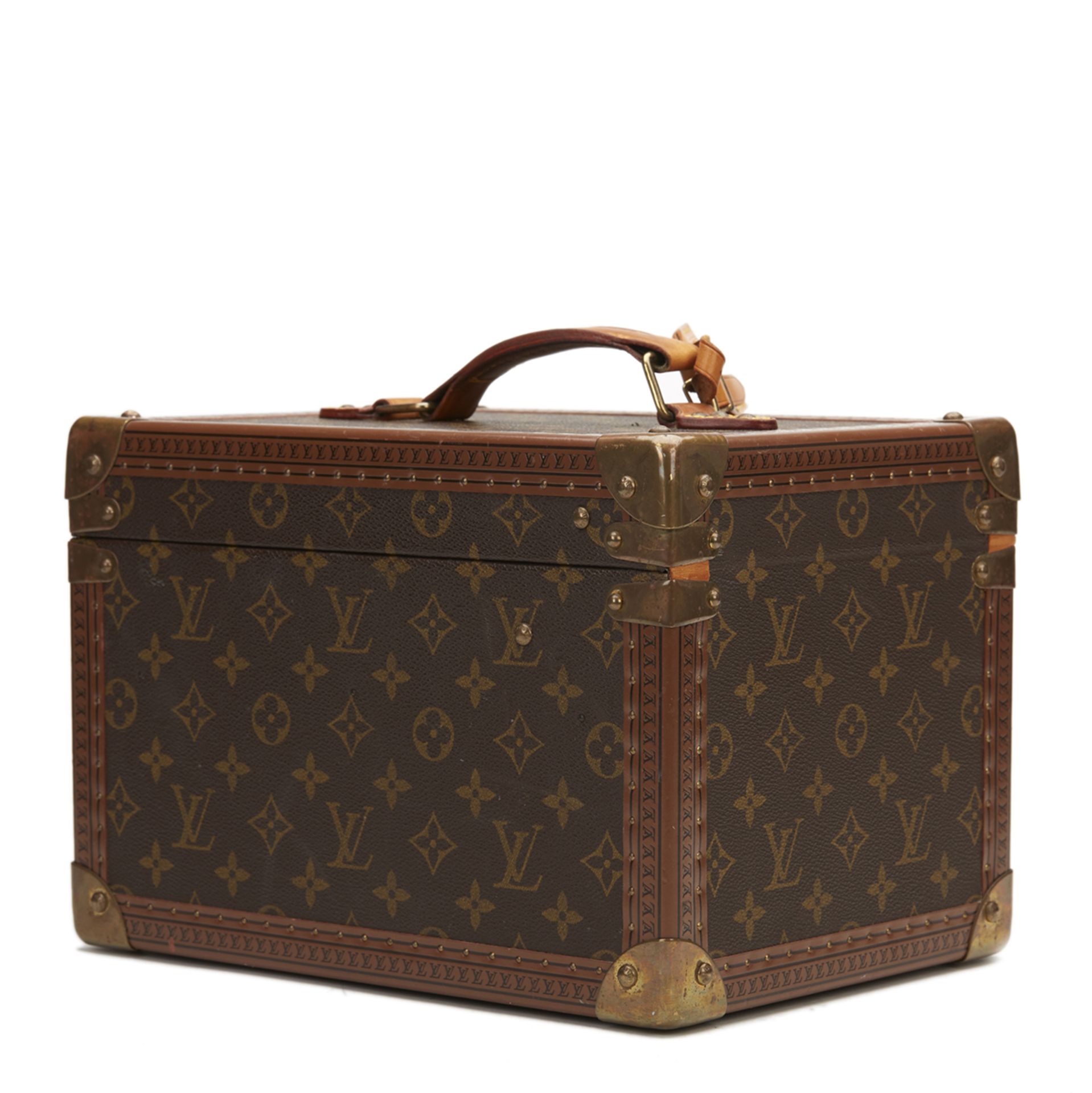 LOUIS VUITTON Boite Flacons , - Brown Classic Monogram Canvas Vintage Boite Flacons Beauty Case - Bild 2 aus 13