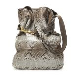 CHLOE Joan , - Taupe Python Joan Bucket Bag   TYPE Shoulder, Tote SERIAL NUMBER 8AS408-50 YEAR