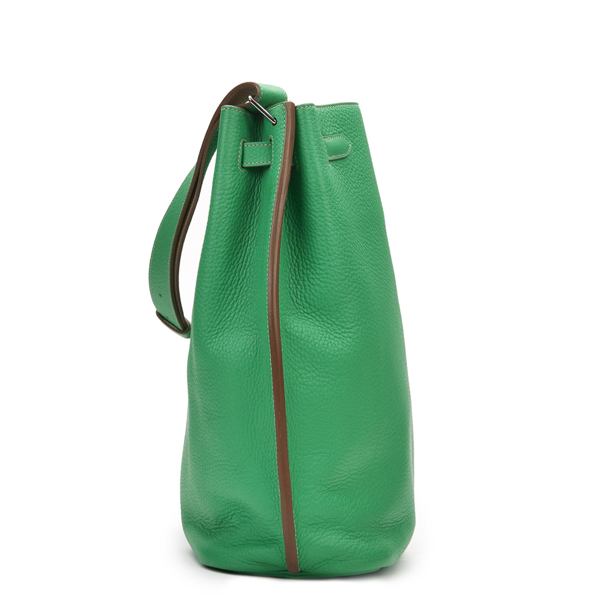 HERMES So Kelly 26 , - Menthe Clemence Leather So Kelly 26   TYPE Shoulder, Tote SERIAL NUMBER [Q] - Image 2 of 10