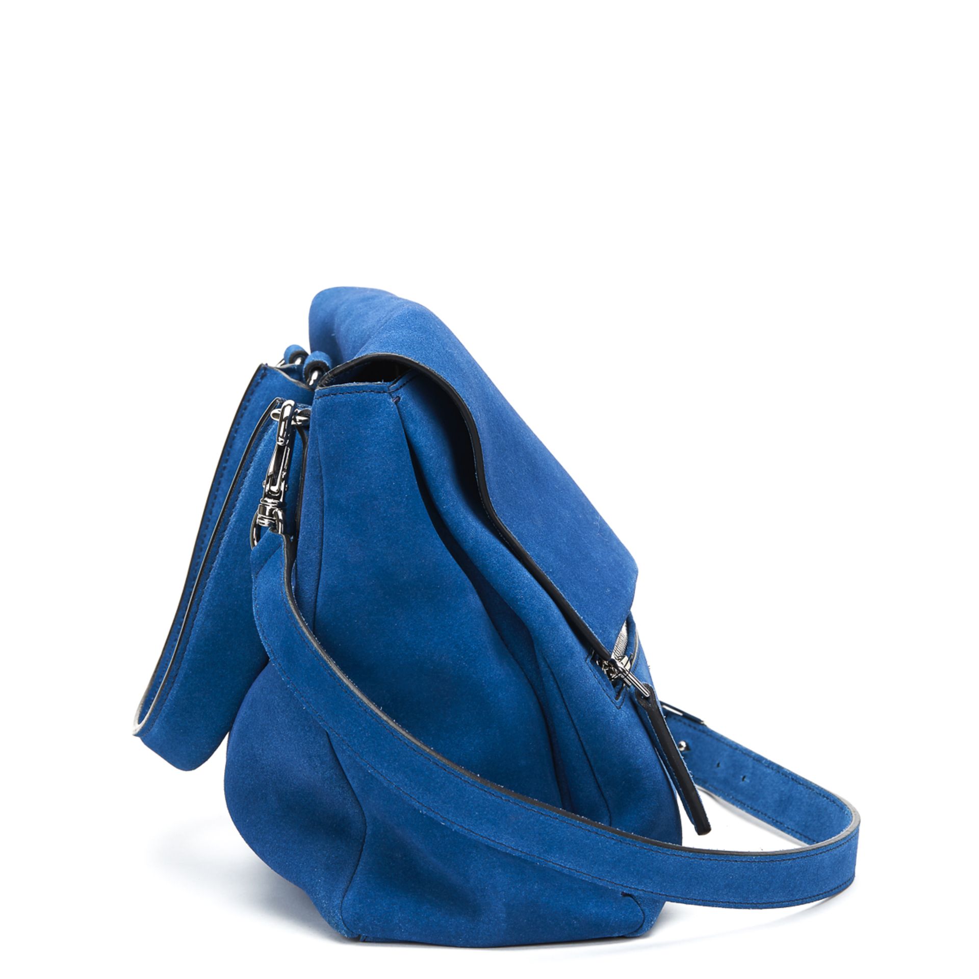 GIVENCHY Small Pandora Pure , - Blue Azure Suede Pandora Pure   TYPE Shoulder, Tote SERIAL NUMBER EF - Image 3 of 9