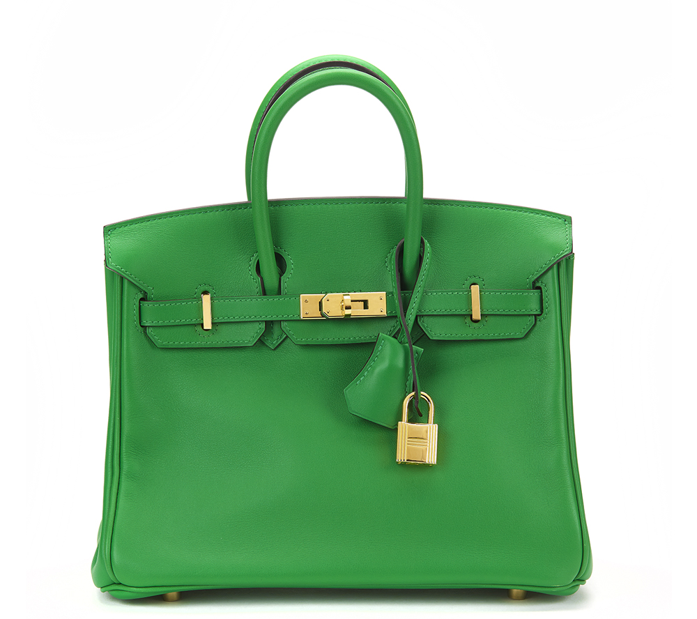 HERMES Birkin 25cm , - Bambou Swift Leather Birkin 25cm   TYPE Tote SERIAL NUMBER [R] YEAR