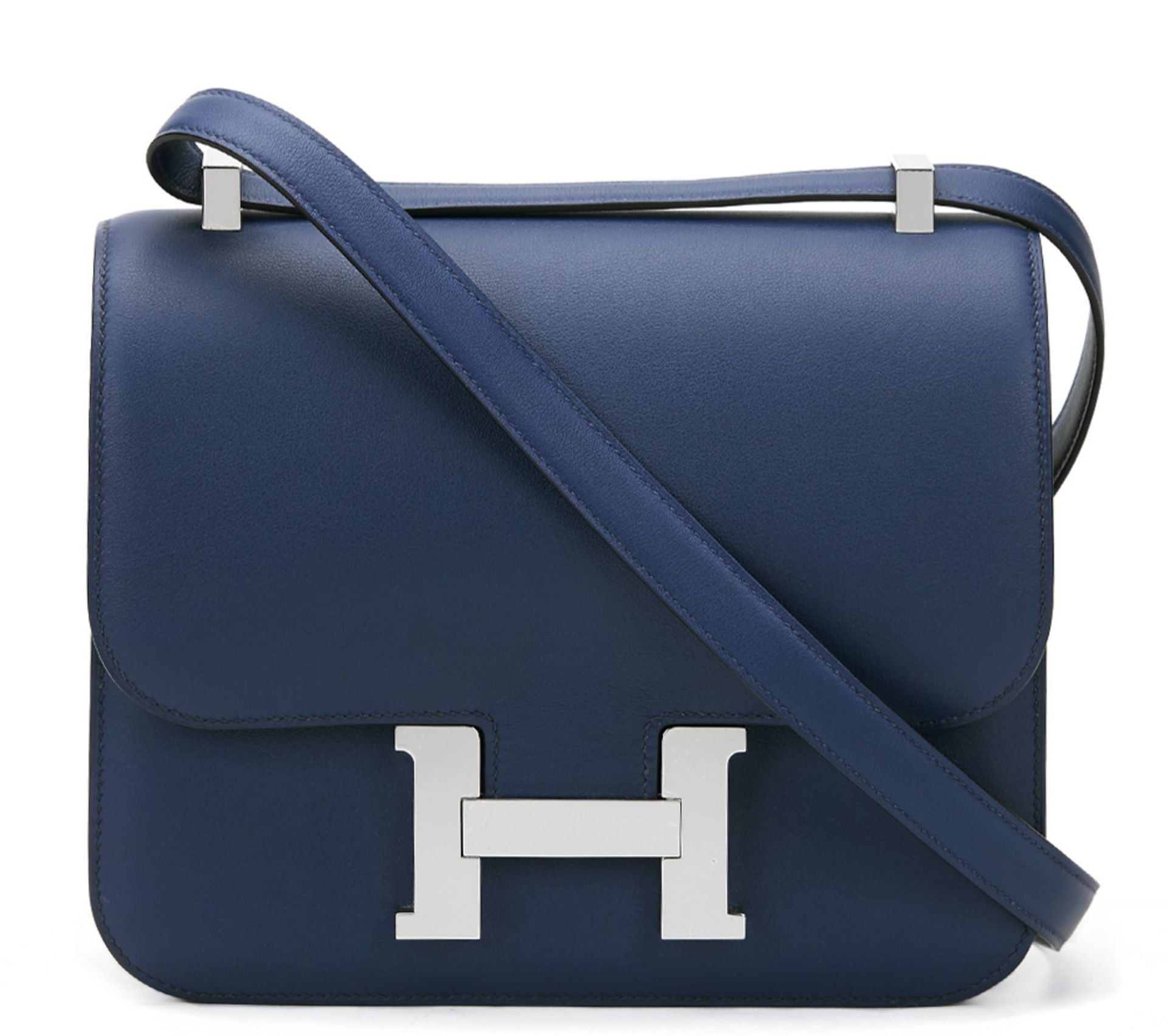 HERMES Constance 18 , - Bleu Saphir Swift Leather Constance 18   TYPE Shoulder SERIAL NUMBER T