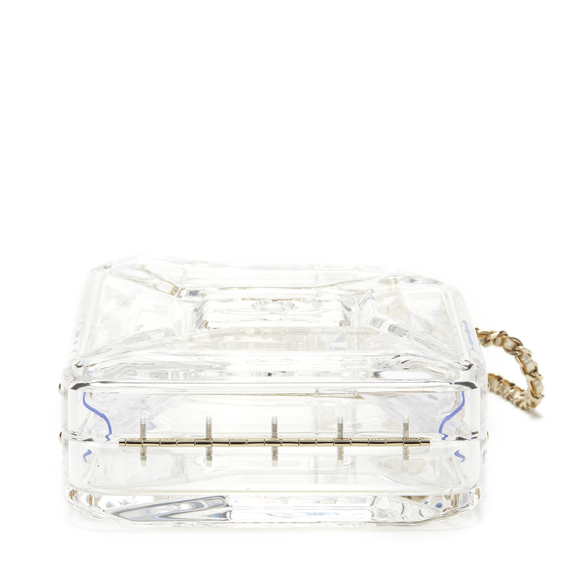 CHANEL Gas Can Minaudiere , - Clear Plexiglass Dubai by Night Gas Can Minaudiere   TYPE Shoulder, - Image 3 of 13