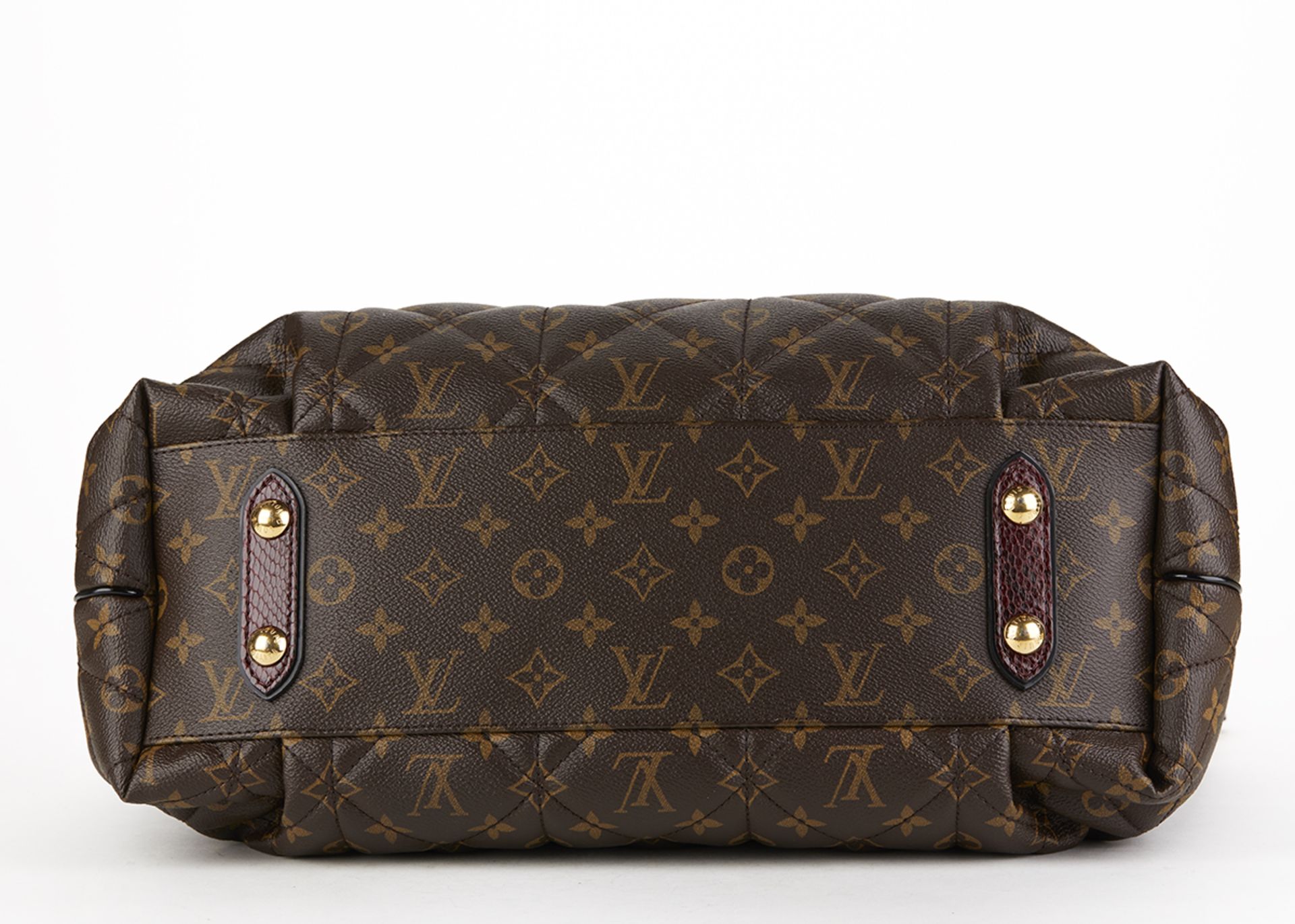 LOUIS VUITTON Tote Monogram Etoile , - Brown Classic Monogram Canvas, Ostrich and Python Leather - Image 5 of 10