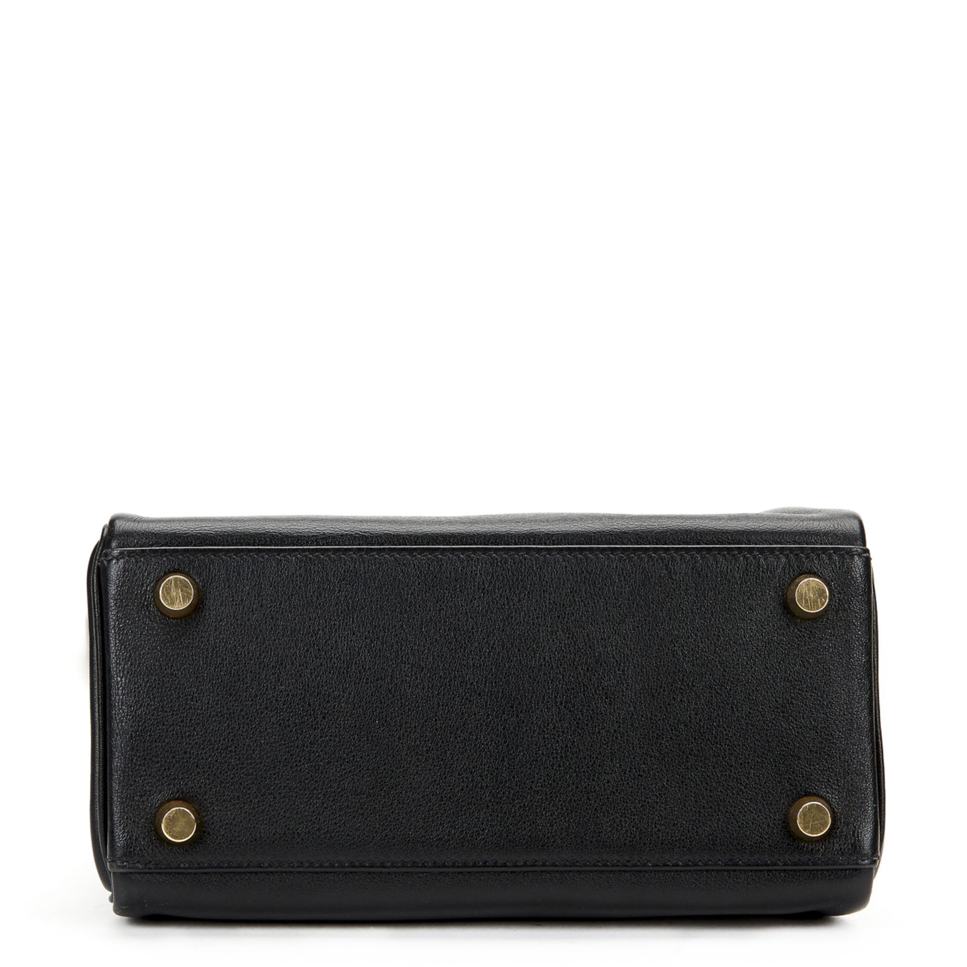 HERMES Kelly 20cm , - Black Swift Leather Vintage Kelly 20cm   TYPE Tote, Shoulder SERIAL NUMBER [A] - Image 3 of 13