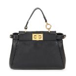 FENDI Micro Peekaboo , - Black Lambskin Micro Peekaboo   TYPE Shoulder, Crossbody SERIAL NUMBER