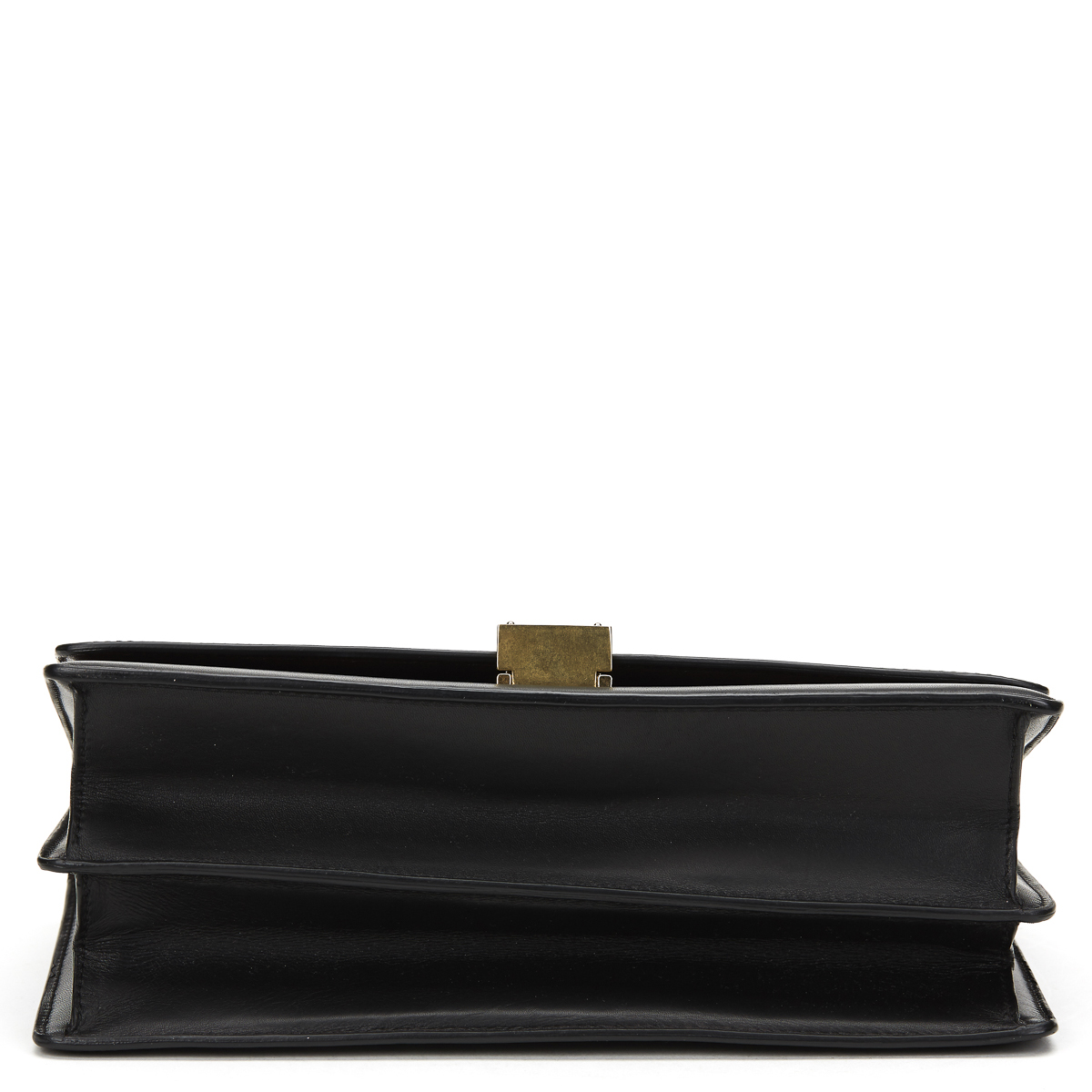 CELINE Case Flap Bag , - Black Smooth Leather Case Flap Bag   TYPE Shoulder SERIAL NUMBER F-CE- - Image 4 of 12