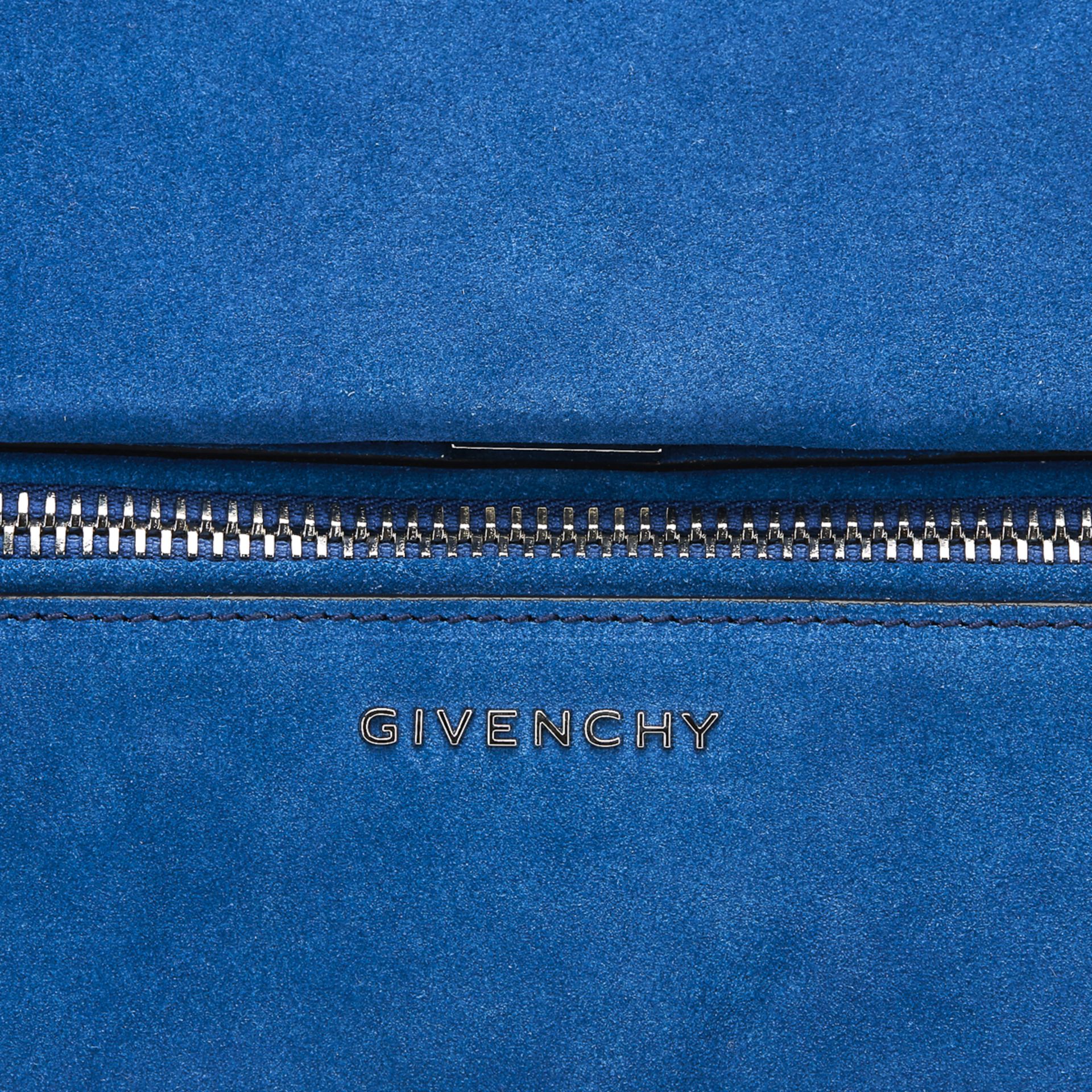 GIVENCHY Small Pandora Pure , - Blue Azure Suede Pandora Pure   TYPE Shoulder, Tote SERIAL NUMBER EF - Image 6 of 9