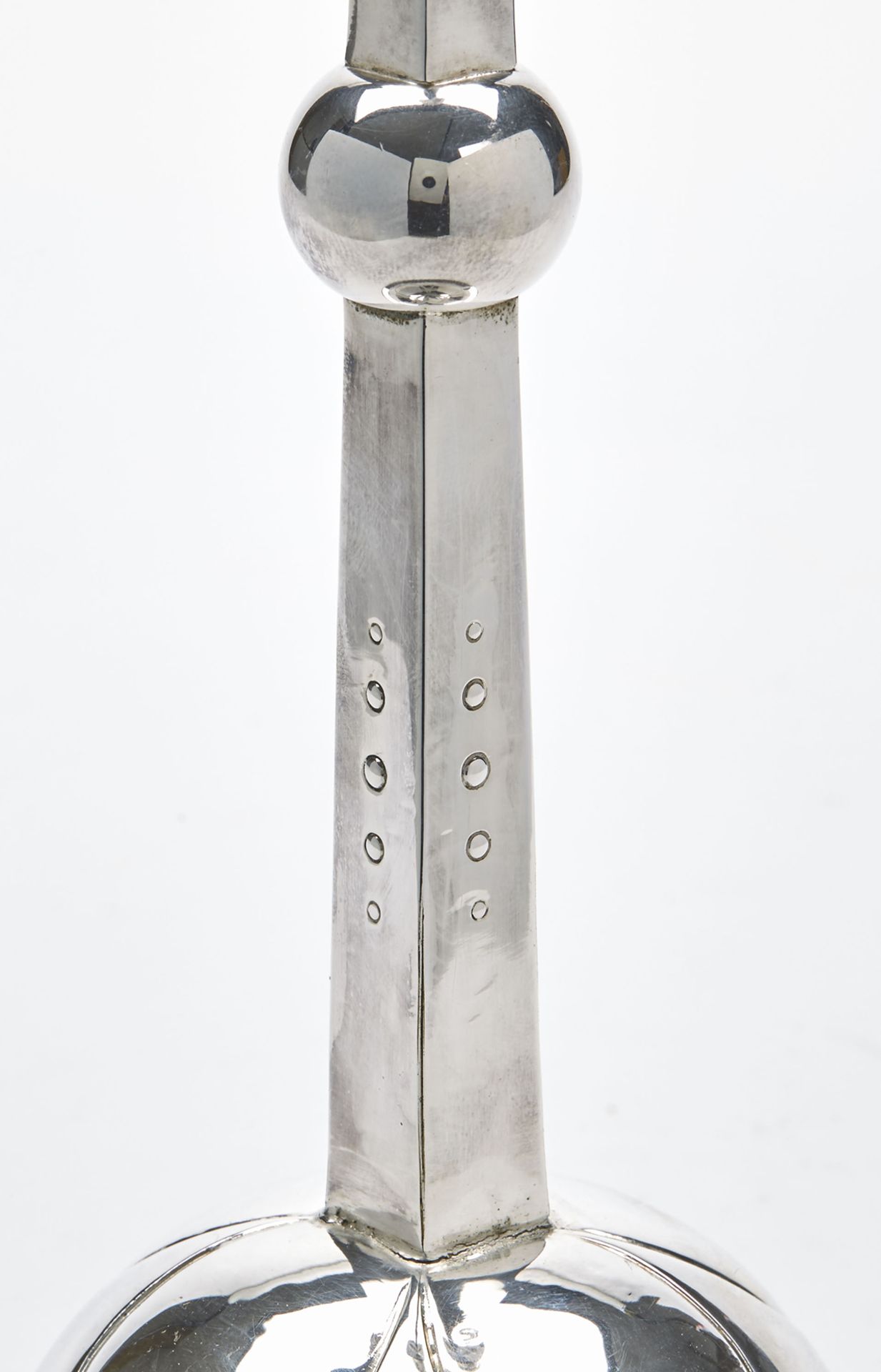 JUGENDSTIL WMF SILVER PLATED CANDLESTICK HUGO LEVEN c.1905   DIMENSIONS   Height 27cm, Diameter 10. - Image 4 of 7