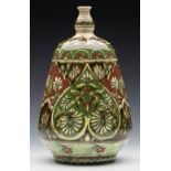 ART NOVEAU ROYAL BONN OLD DUTCH VASE C.1900   DIMENSIONS   Height 20,5cm, Diameter 12cm