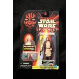 Star Wars Episode 1 Qui-Gon Jinn Figure. Brand New As Pictured.